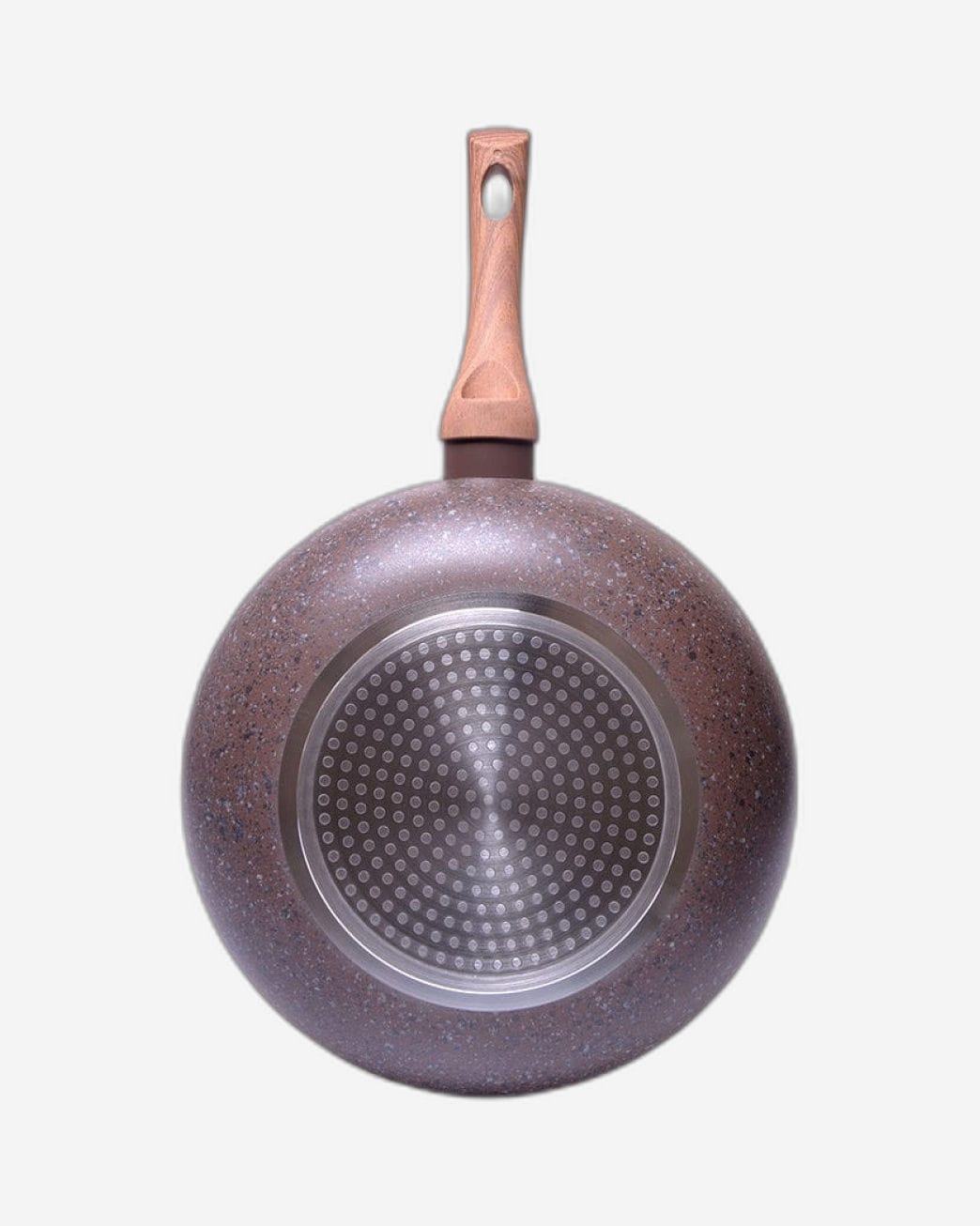 Fissman Deep Frying Pan Magic Brown Aluminum Chocolate 28cm