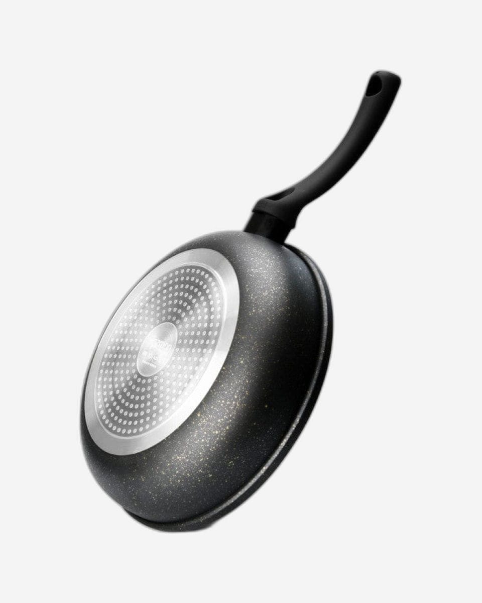Fissman Deep Frying Pan Black 24cm