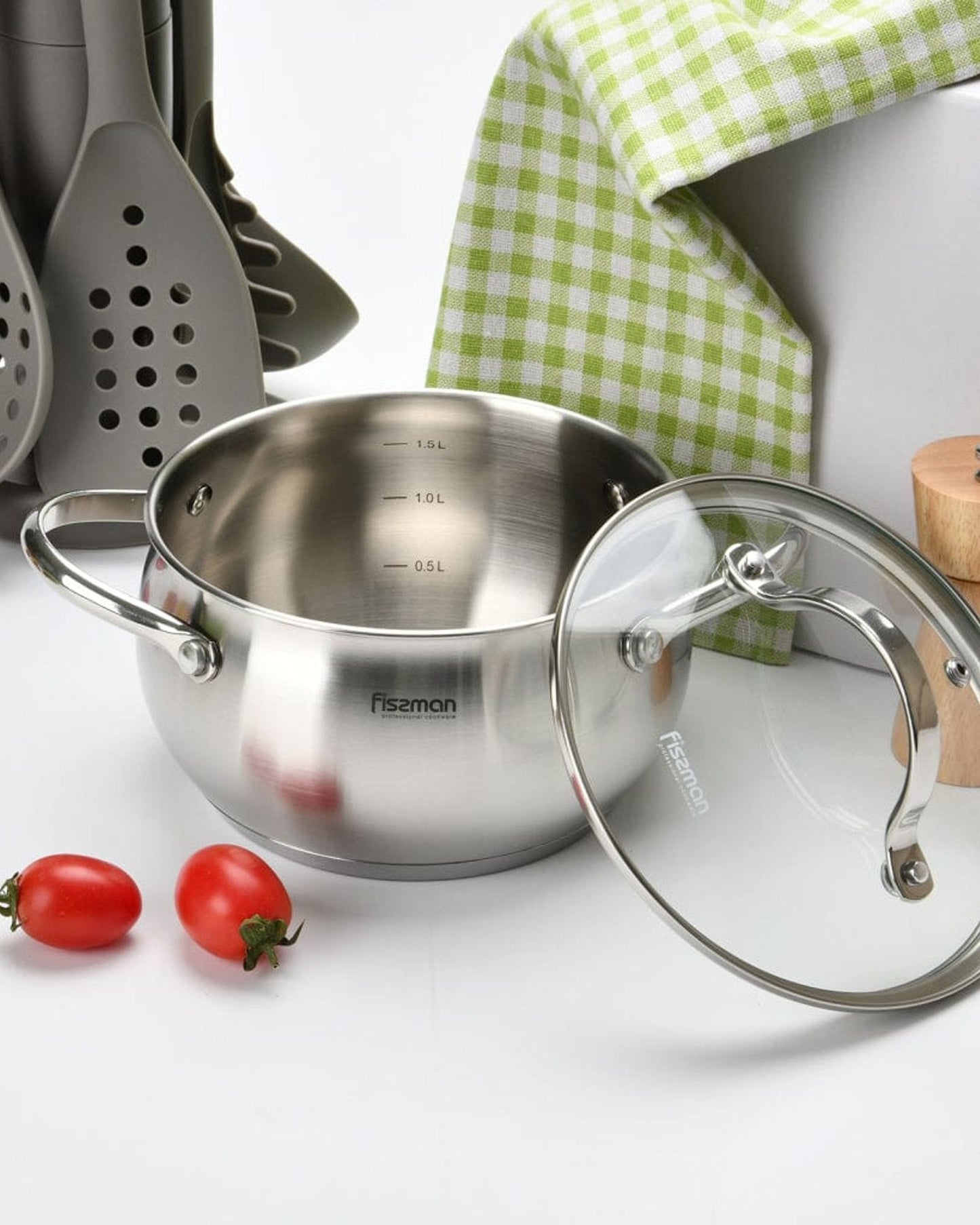 Fissman Casserole Martinez Silver 2.5L