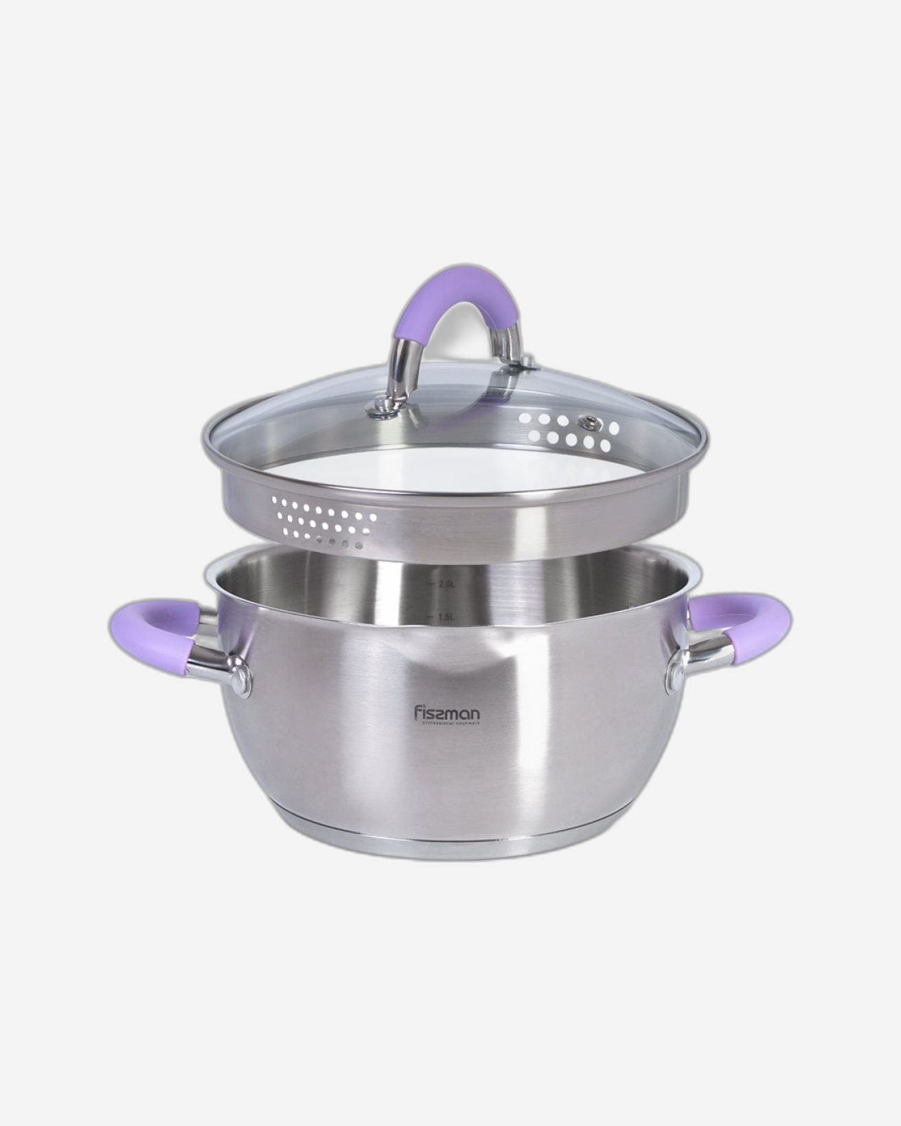 Fissman Casserole Annette Silver 20cm