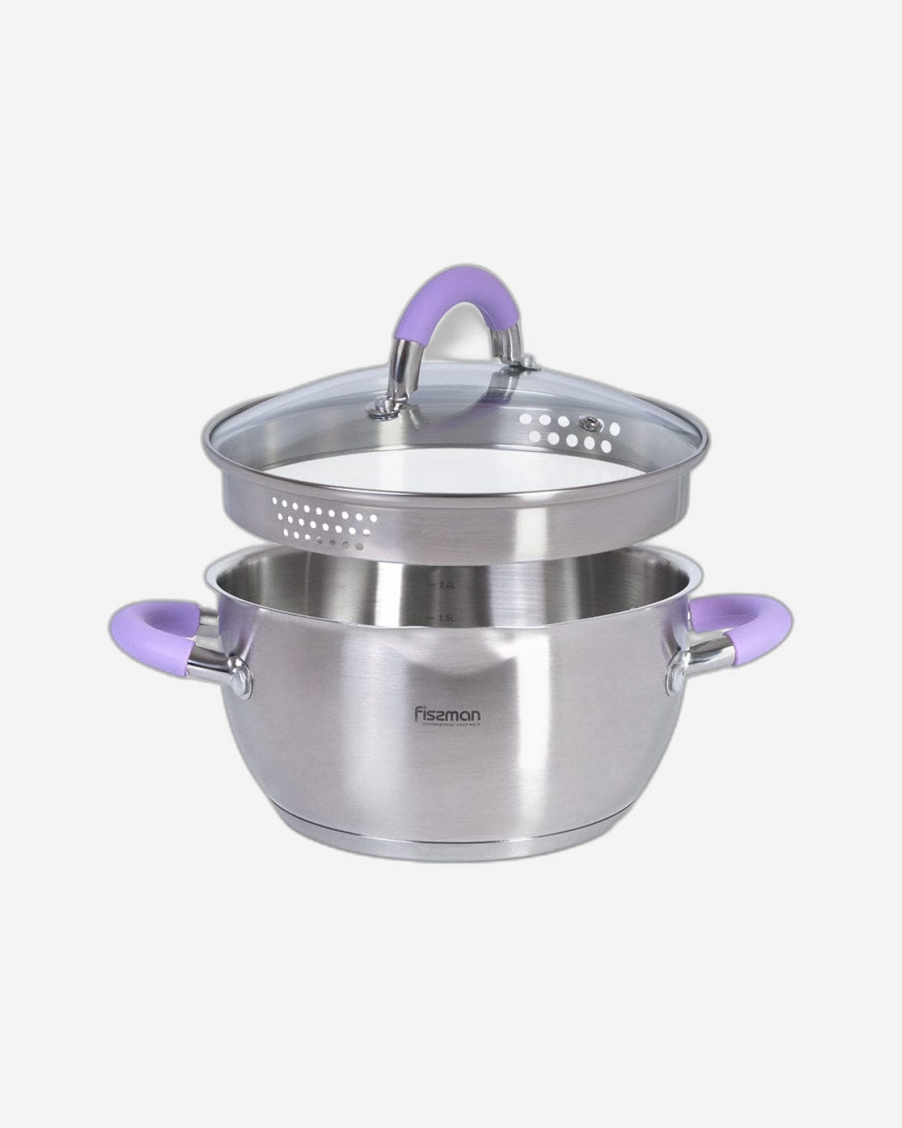 Fissman Casserole Annette Silver 20cm
