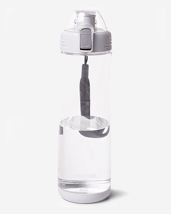 Water Bottle 630ml For Kids BPA Free Non-Toxic White