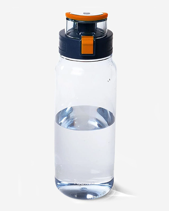 Water Bottle 840ml For Kids BPA Free Non-Toxic Orange