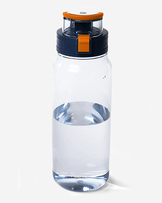 Water Bottle 840ml For Kids BPA Free Non-Toxic Orange