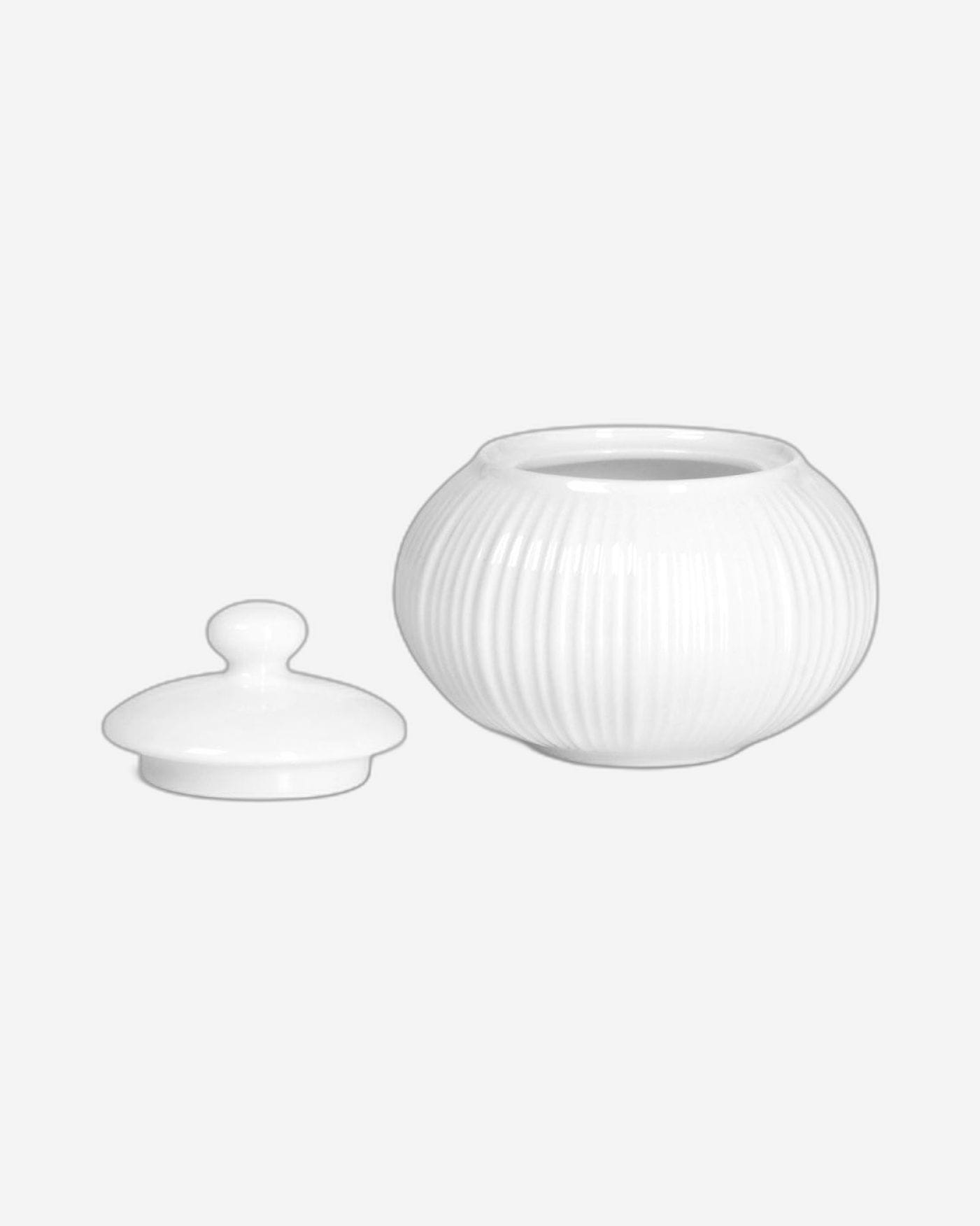 Fissman Sugar Bowl Elegance Porcelain White 250ml