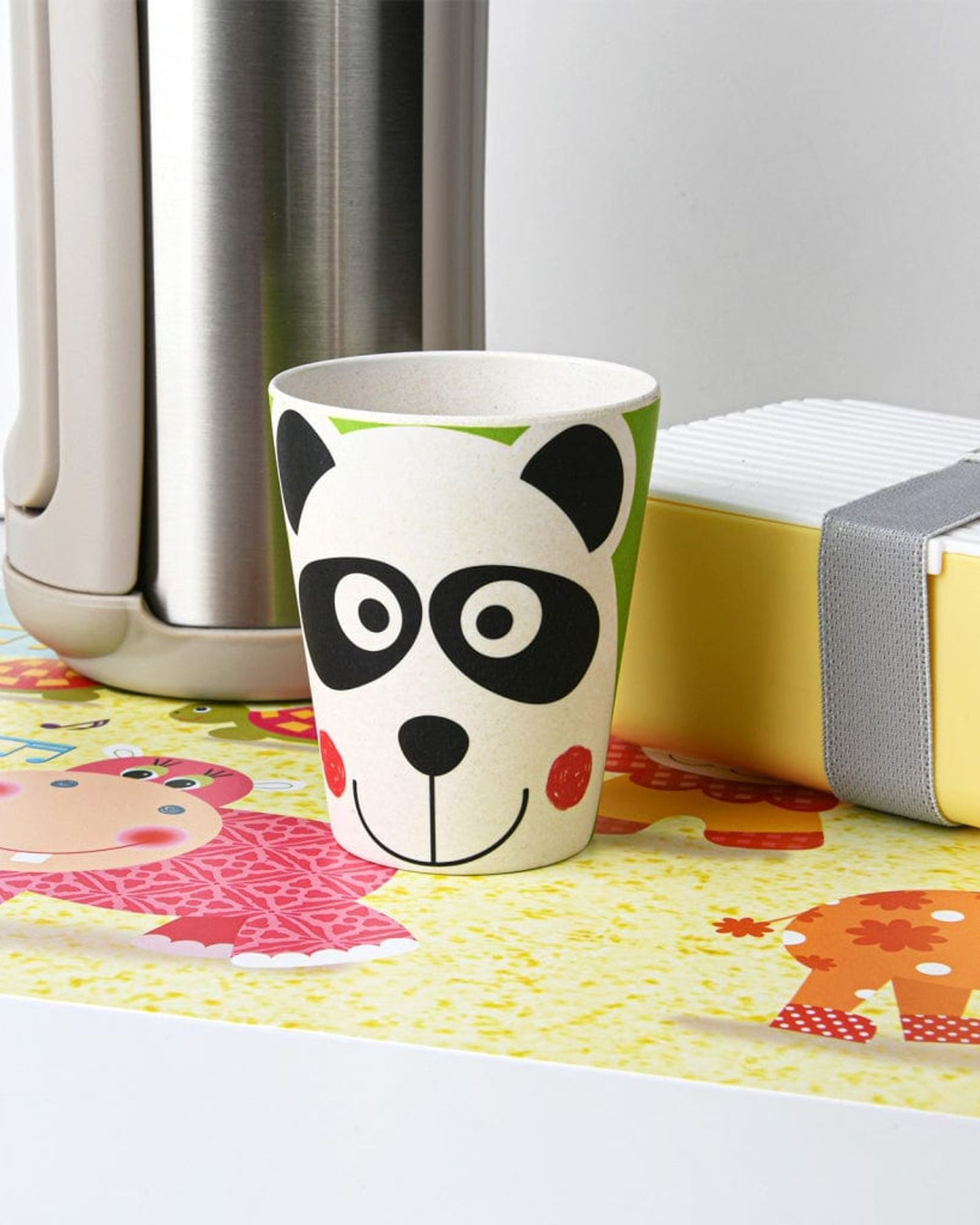 Fissman Kids Dinner Bamboo Panda Multicolour 3Pc