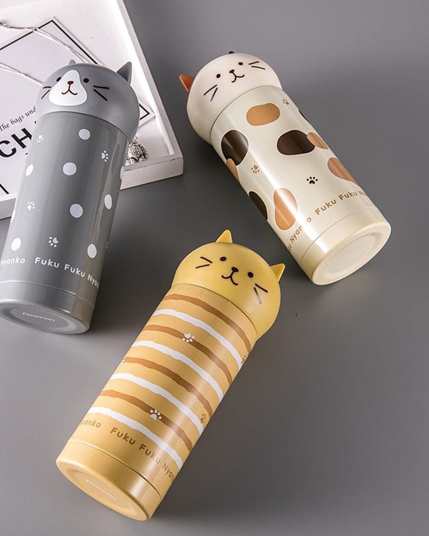Fissman Vacuum Flask Grey/White 250ml