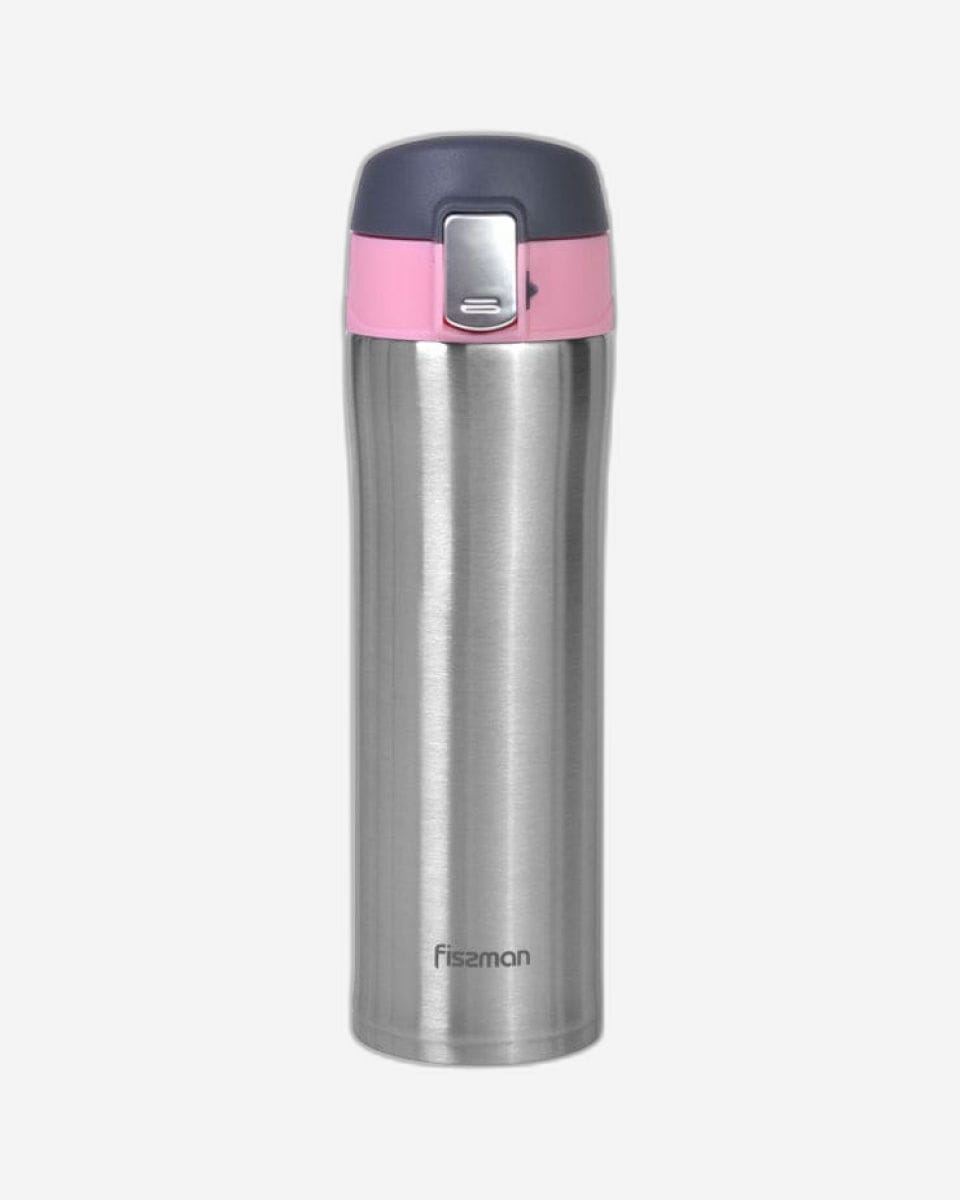 Fissman Travel Mug Double Wall Vacuum Multicolour 420ml