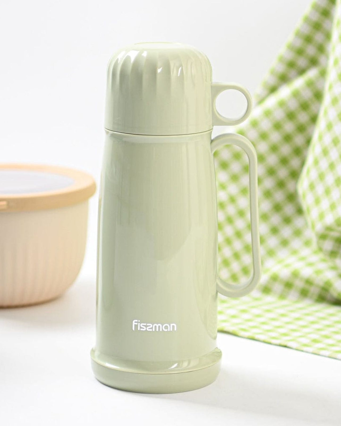 Fissman Vacuum Flask Case Olive Green