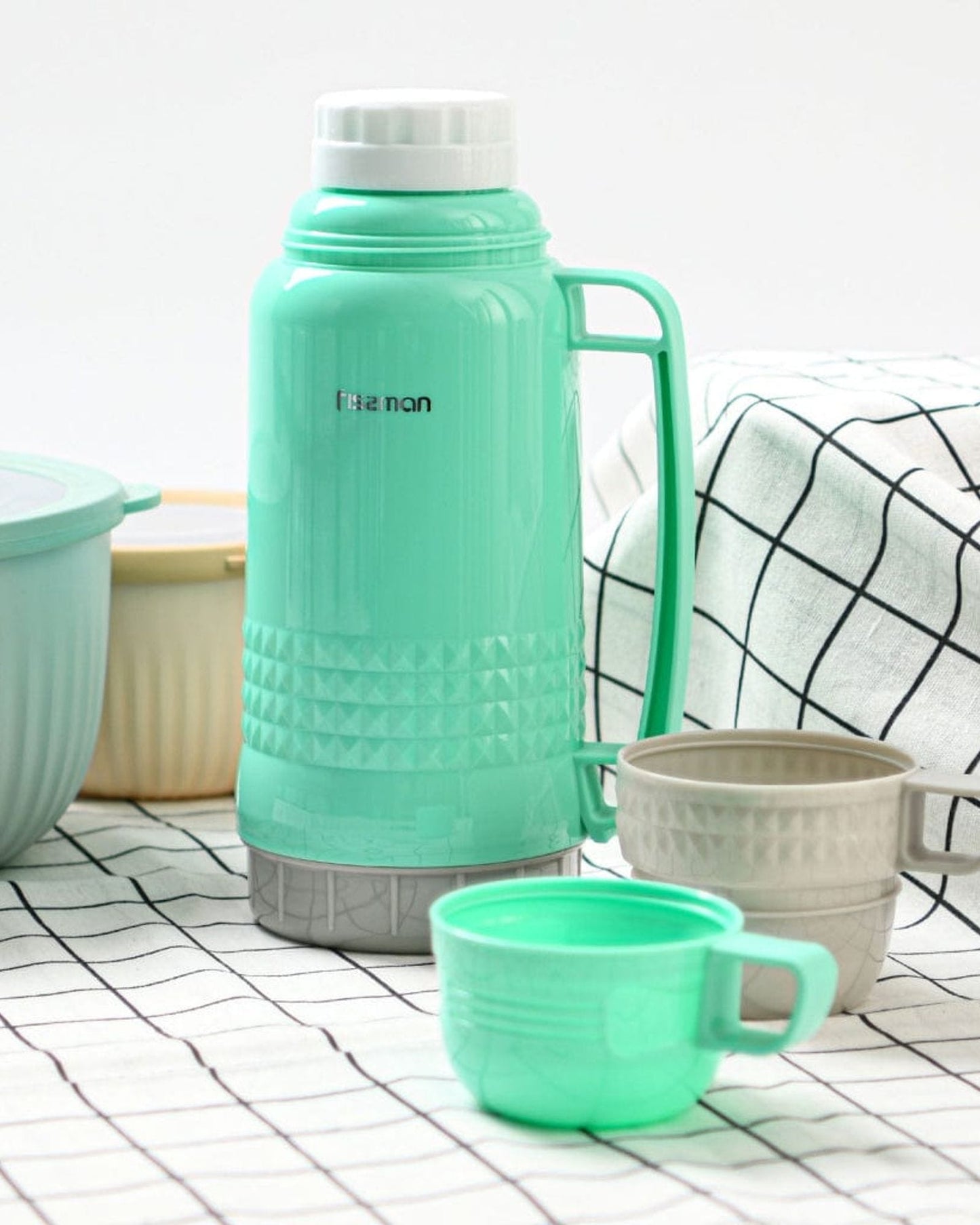 Fissman Vacuum Flask Case Green