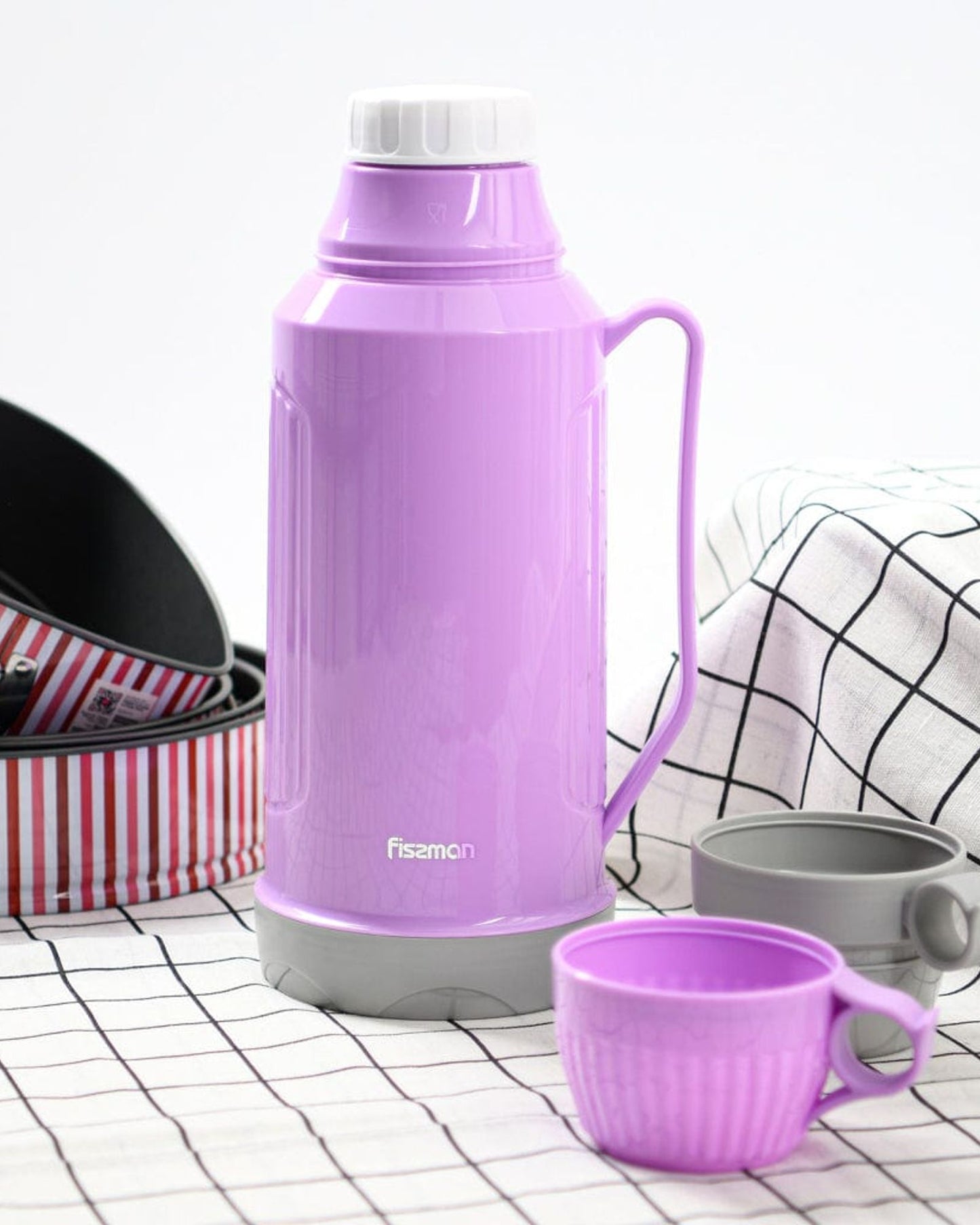 Fissman Vacuum Flask Case Purple