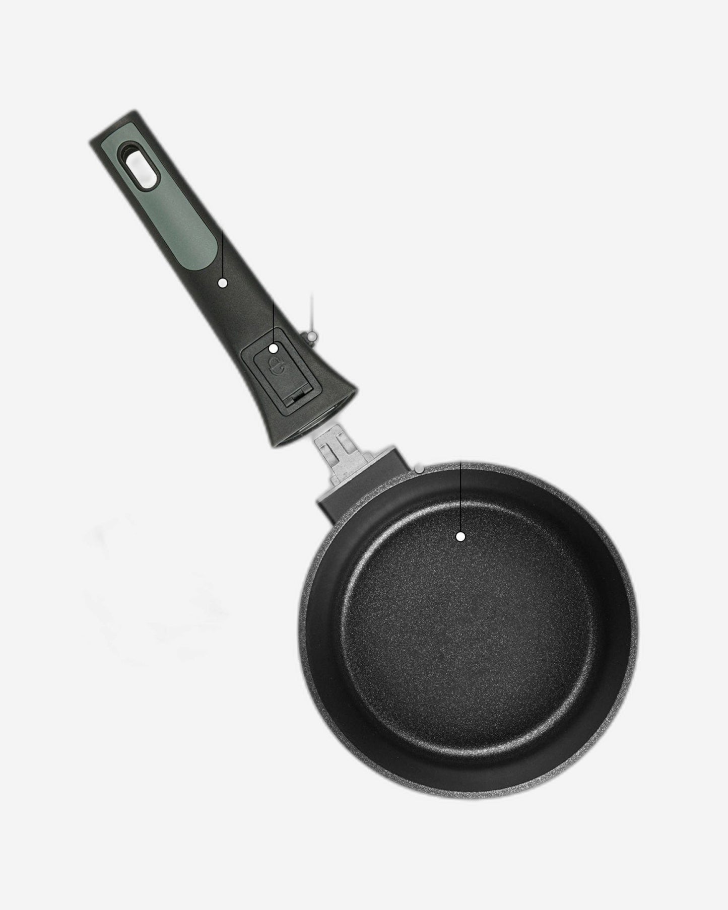Fissman Saucepan Brilliant Aluminum Green