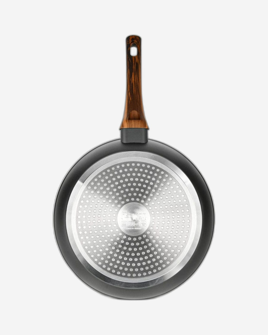 Fissman Frying Pan Capella Black/Brown 24cm