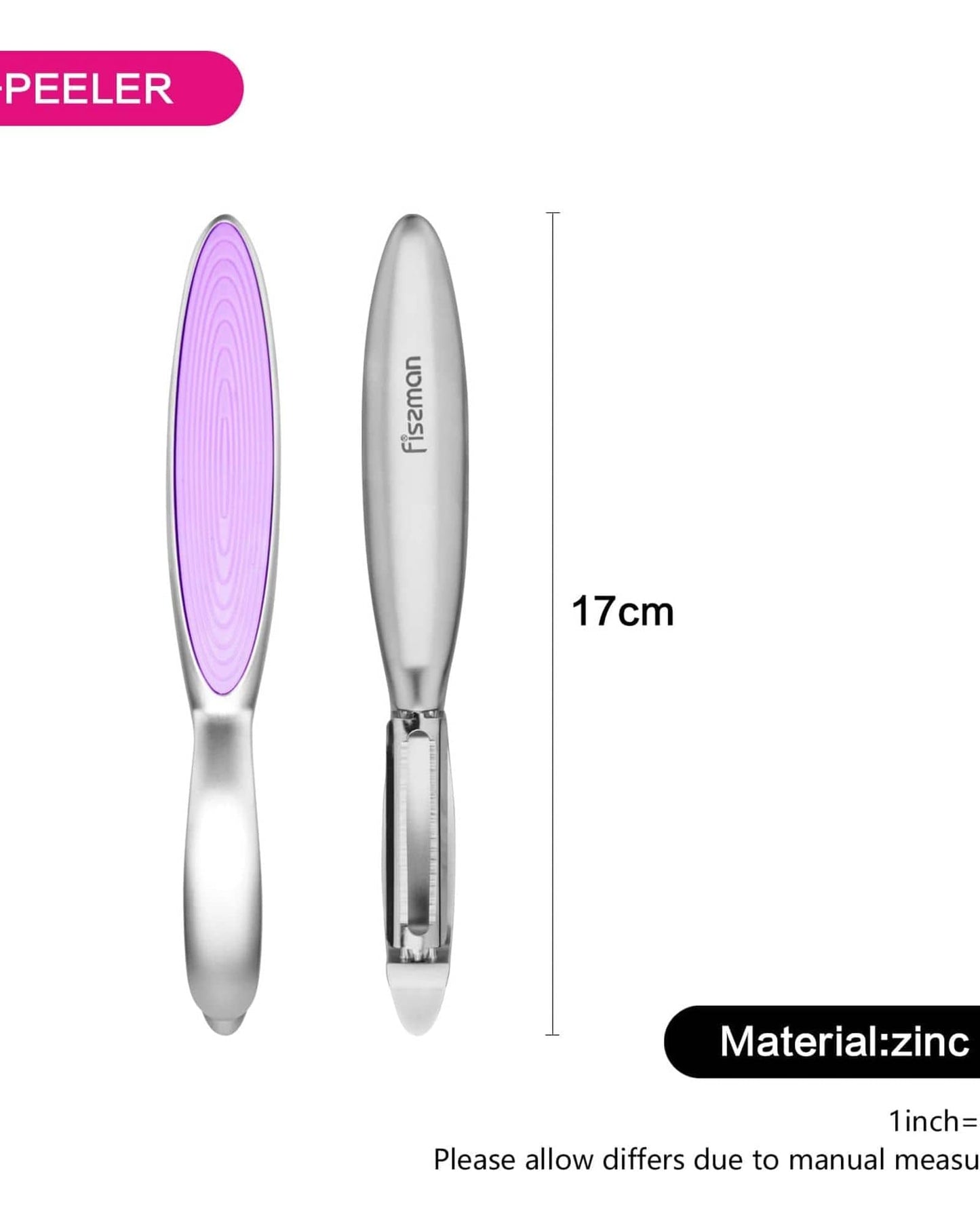 Fissman Peeler P-Shaped Luminica Purple