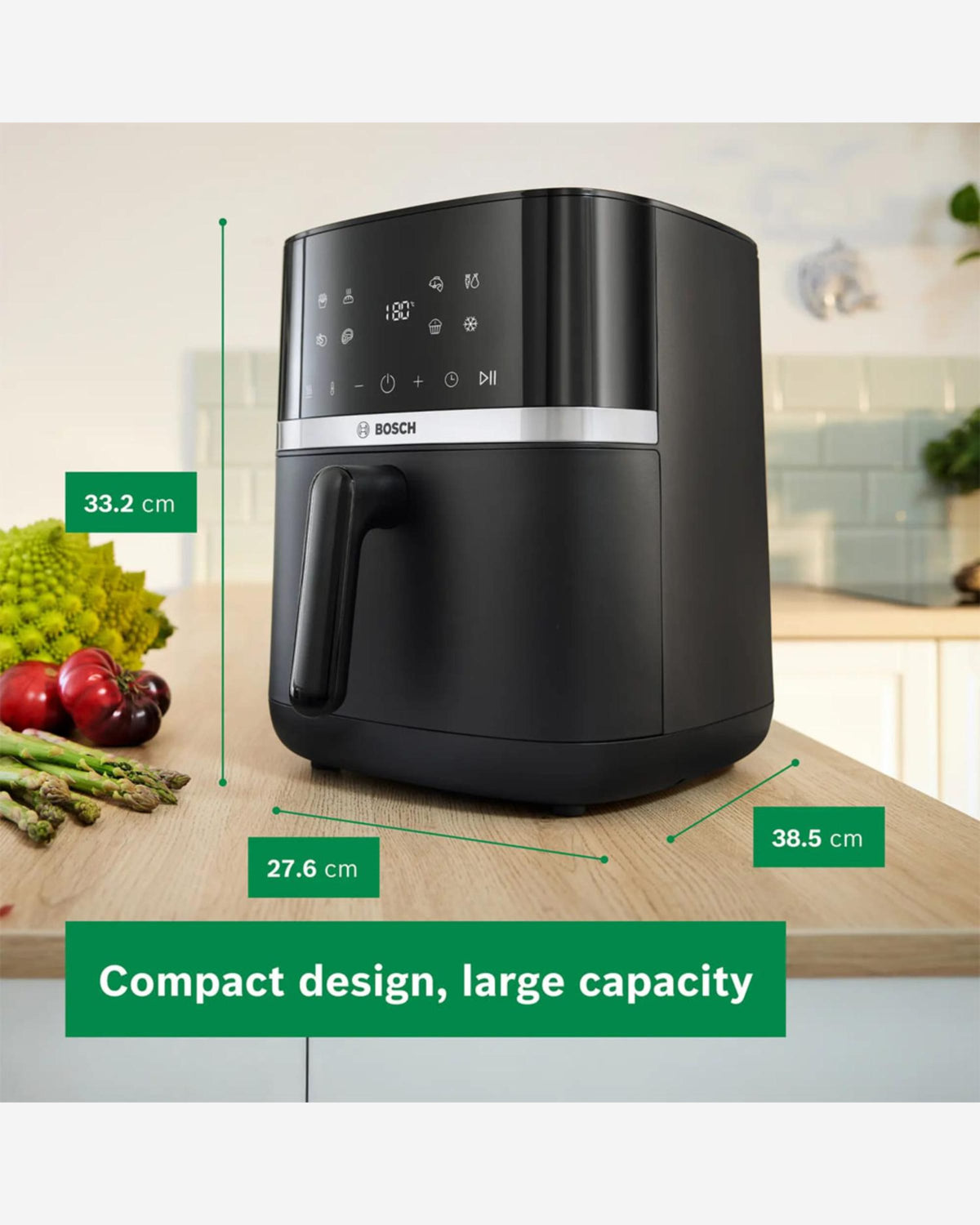 Bosch Air Fryer Dual Heating