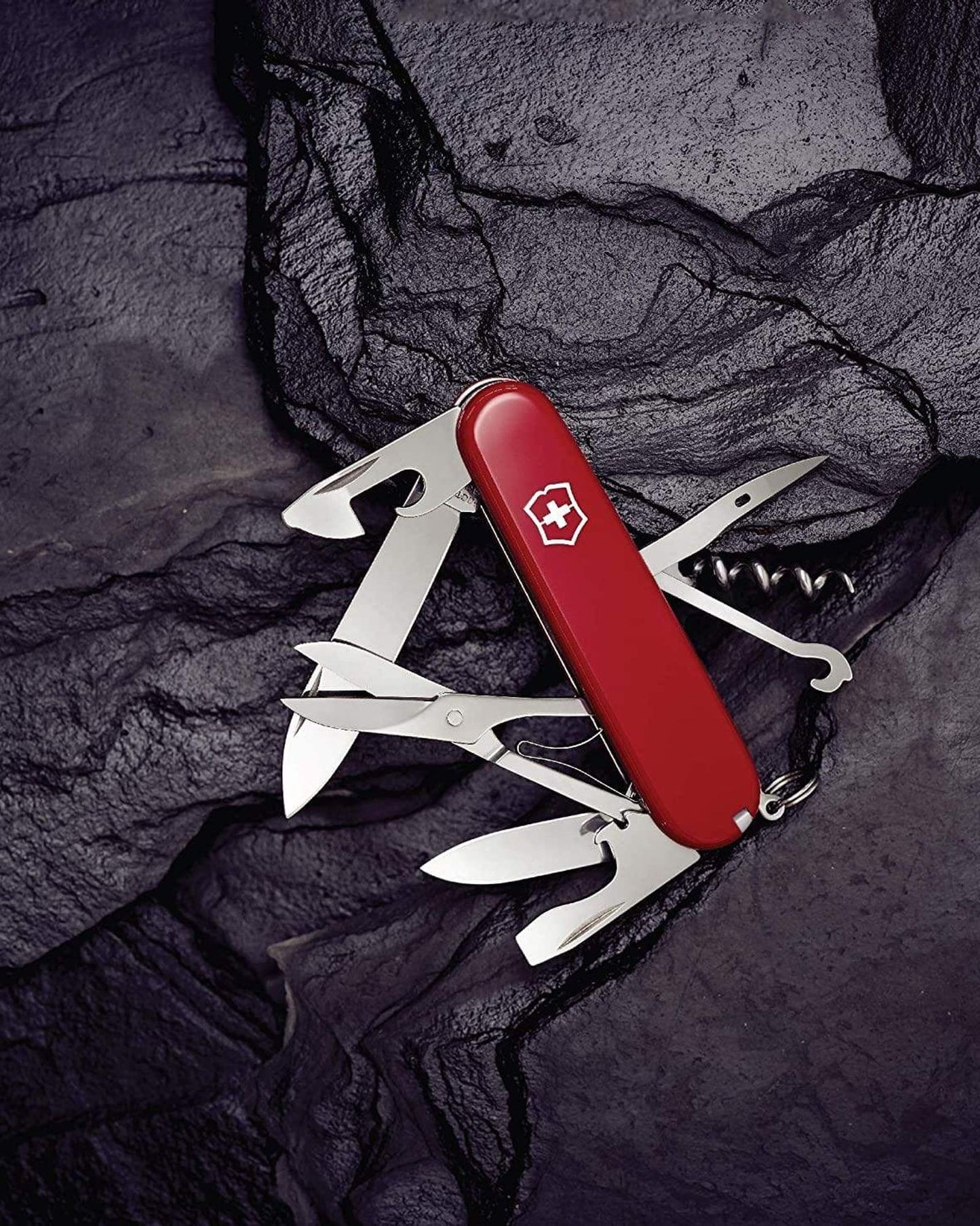 Victorinox Swiss Army Climber 91mm Red With 14 Functions - 1.3703/B1