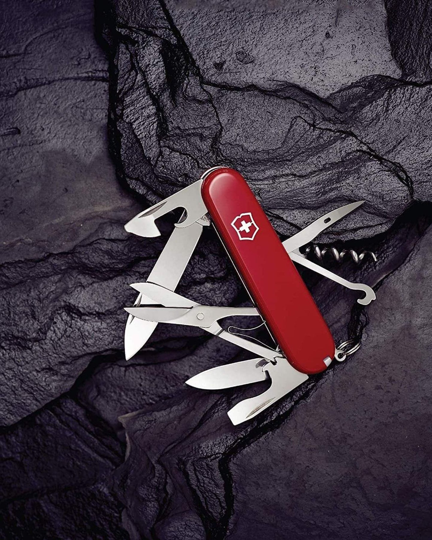 Victorinox Swiss Army Climber 91mm Red With 14 Functions - 1.3703/B1