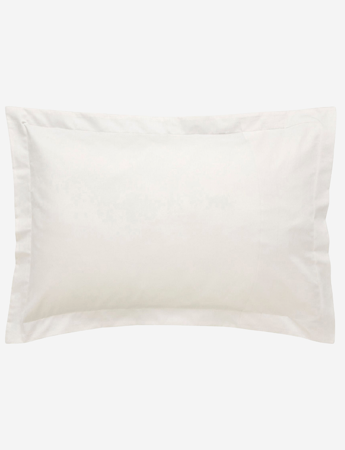 Sheridan 500 TC Cotton Sateen Plain Dyed Standard Pillowcases Pair Chalk
