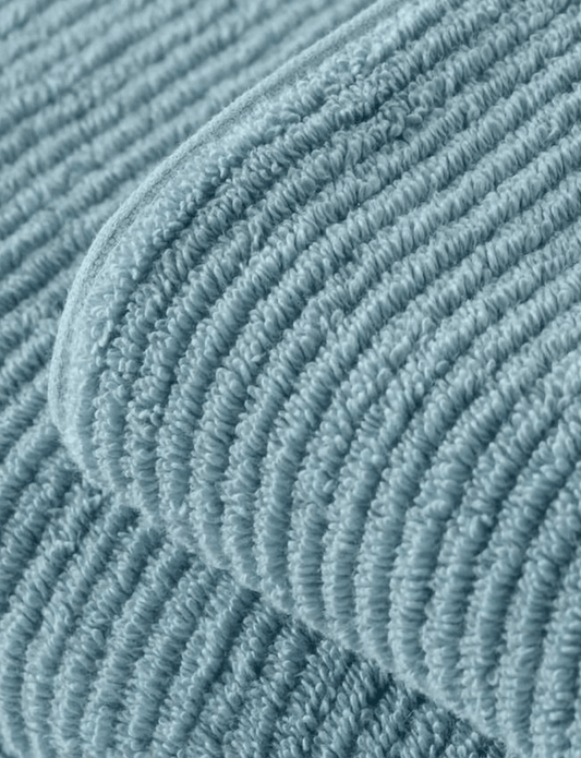 Sheridan Living Textures Face Towel Pair Misty Teal