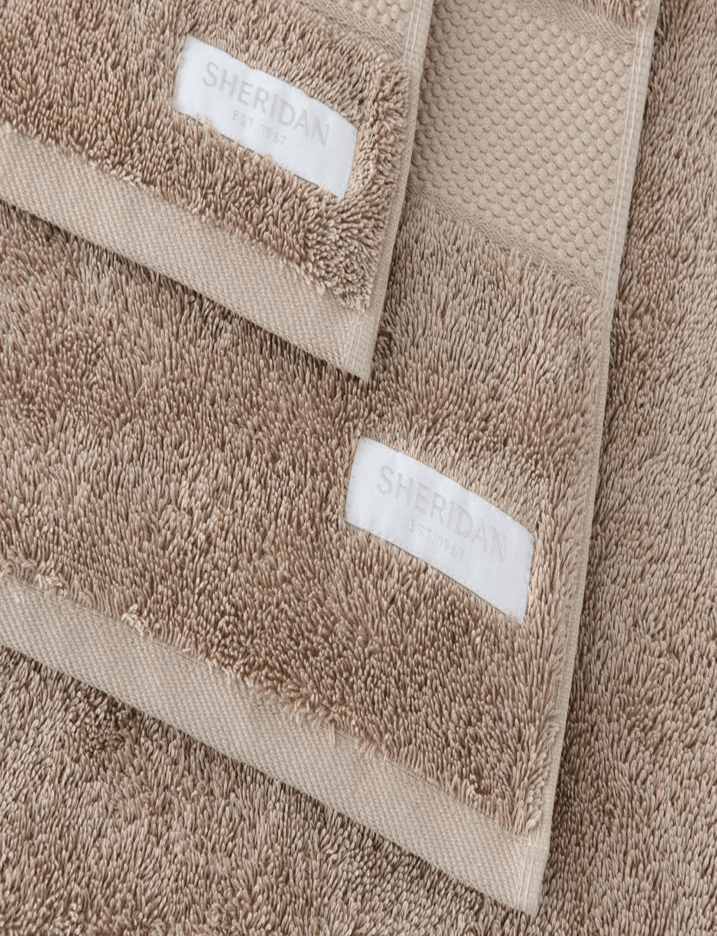 Sheridan Egyptian Cotton Face Towel Pair Latte