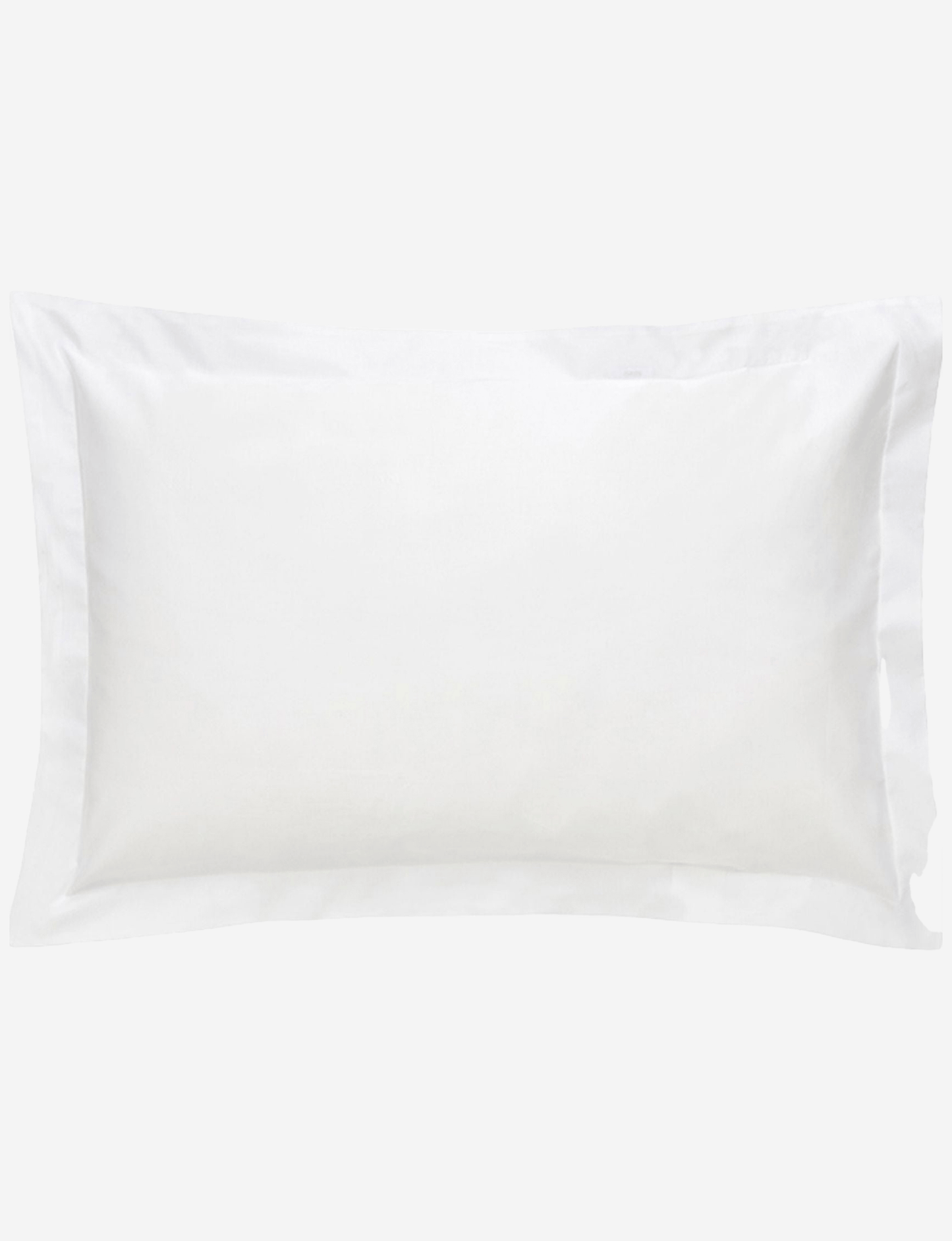 Sheridan 500 TC Cotton Sateen Plain Dyed King Pillowcases Pair Snow