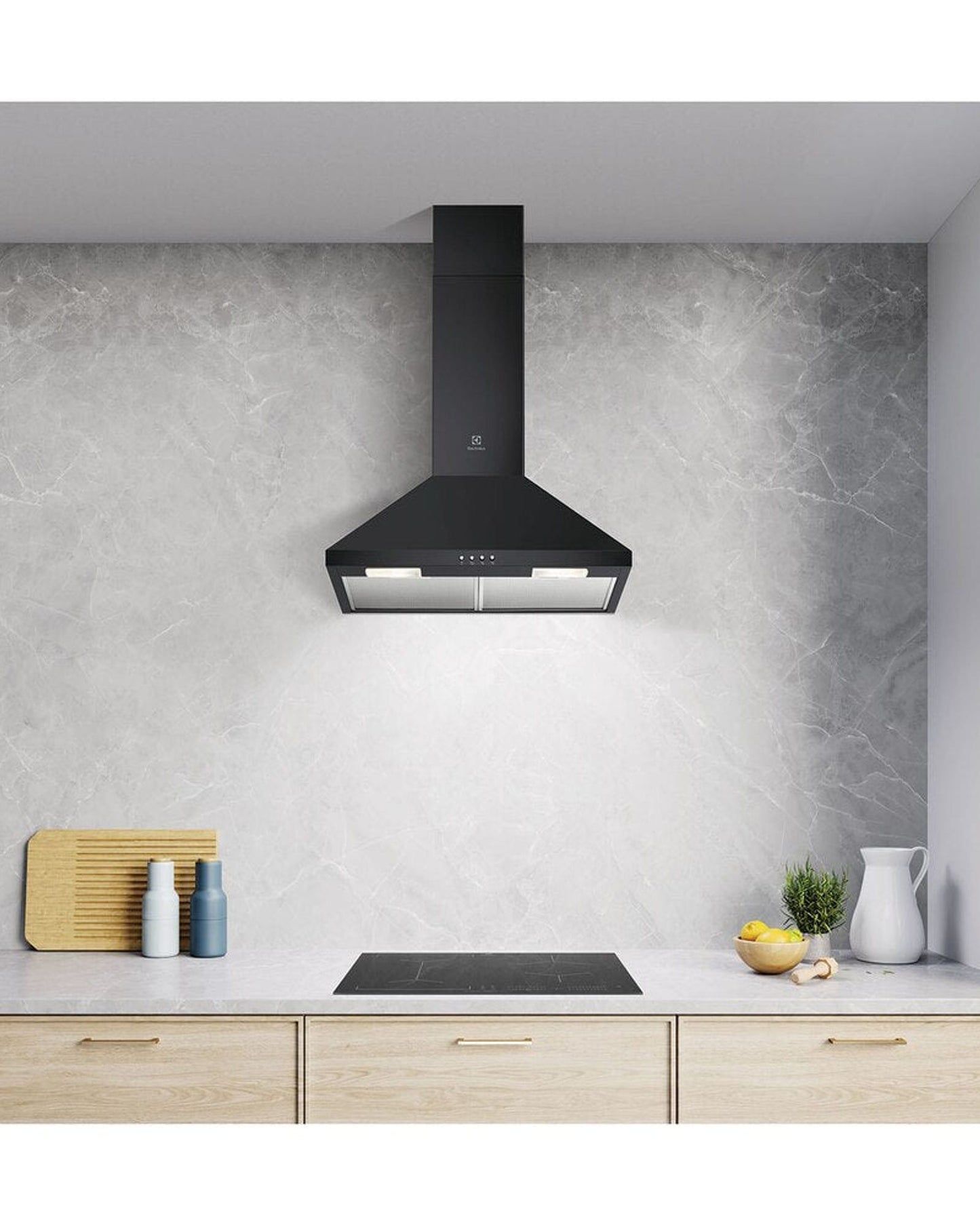 Electrolux 60cm UltimateTaste Chimney Extractor Hood