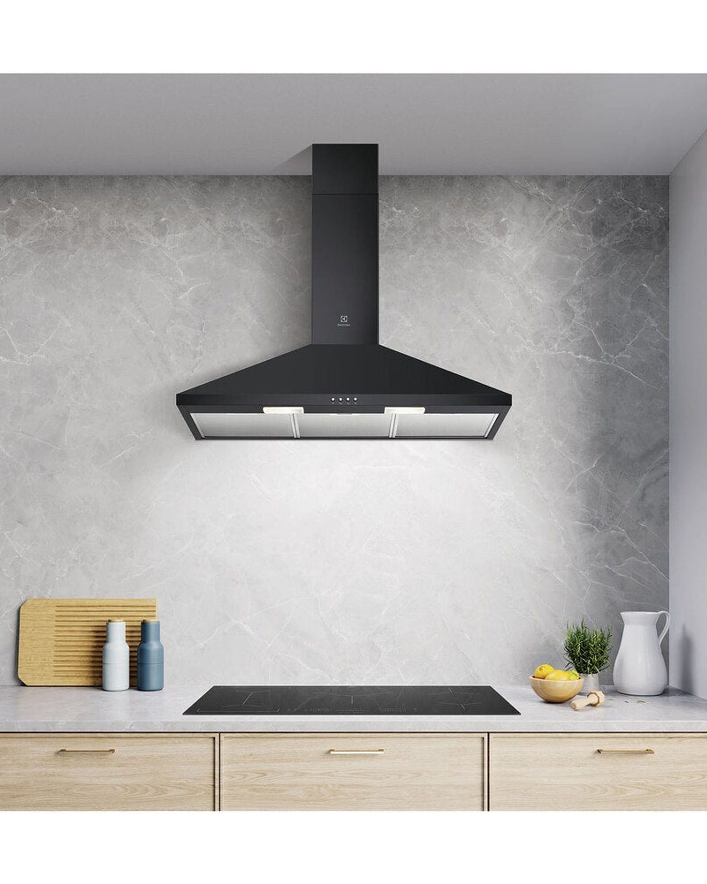 Electrolux 90cm UltimateTaste Chimney Extractor Hood