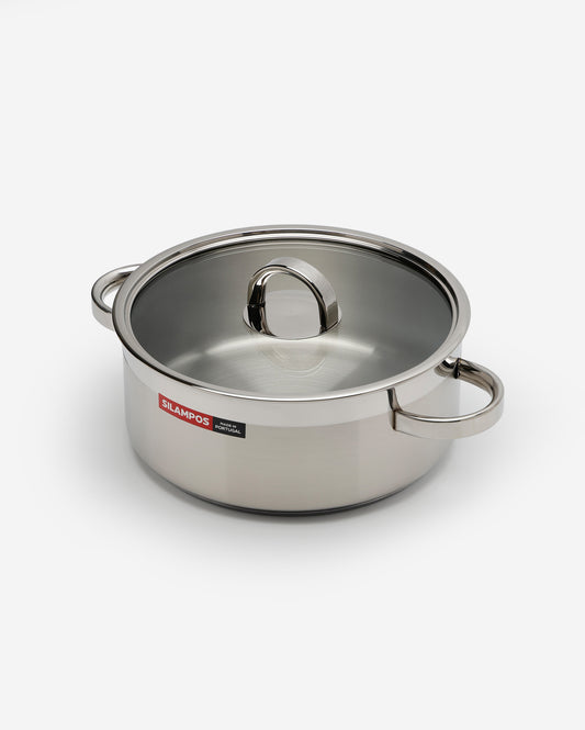 Silampos Atlantico Casserole with Lid 26Cm