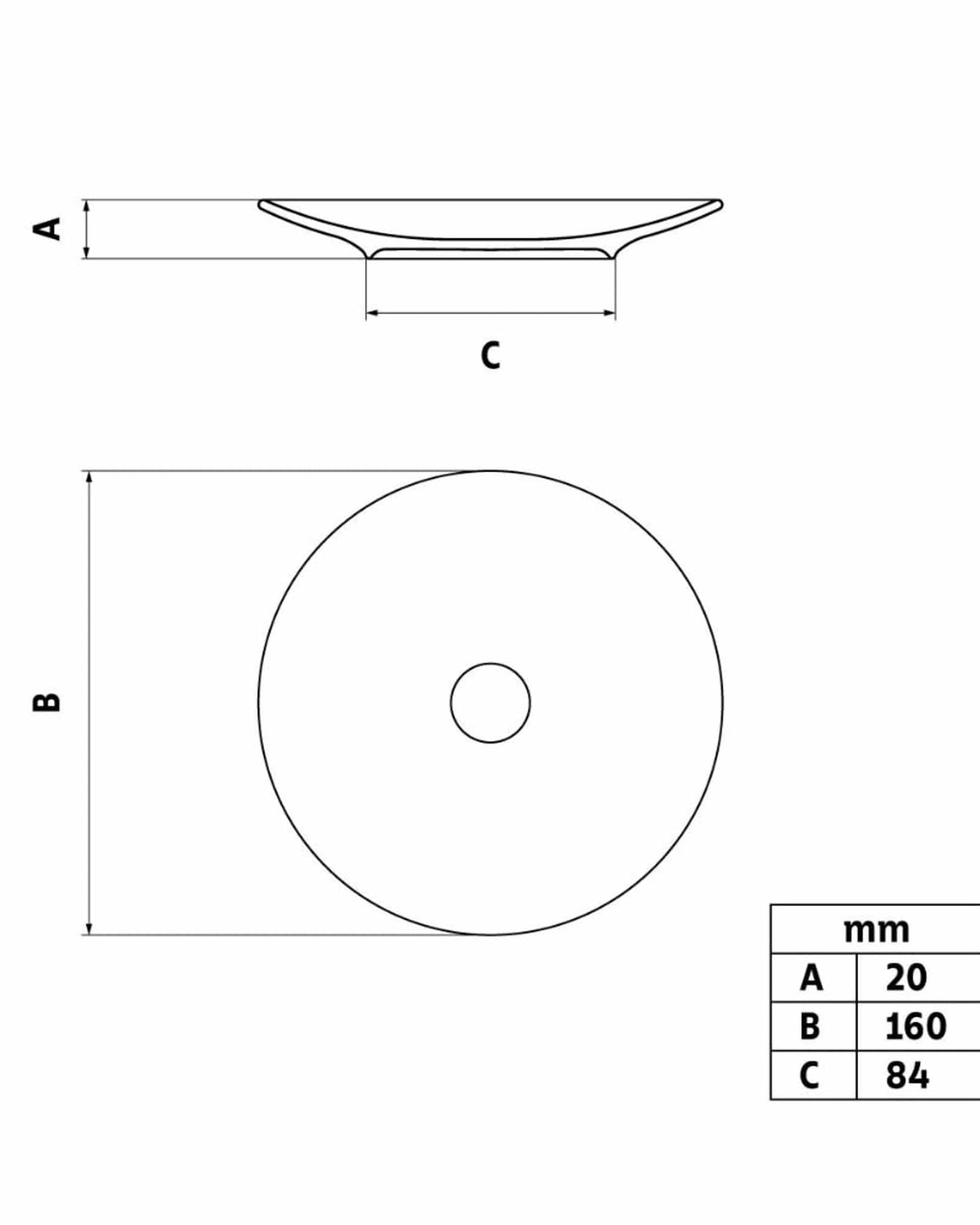 Tramontina Barbara Bread Plate 16cm