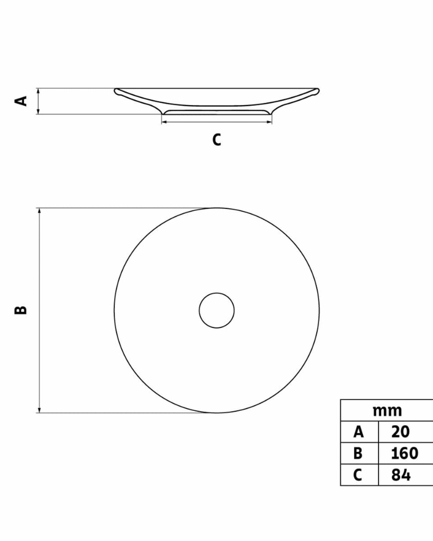 Tramontina Rustico Bread Plate 16cm