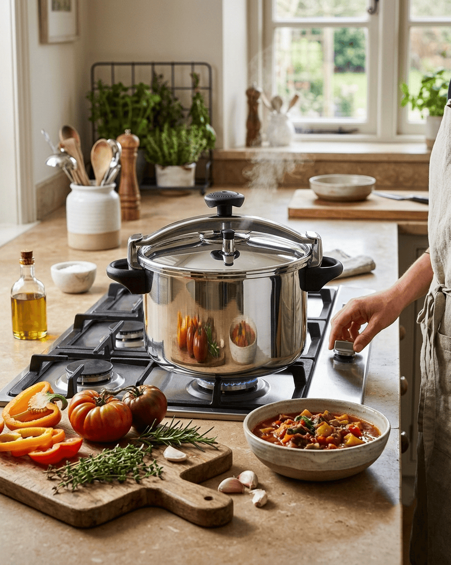 Silampos Pressure Cooker with Basket 6L