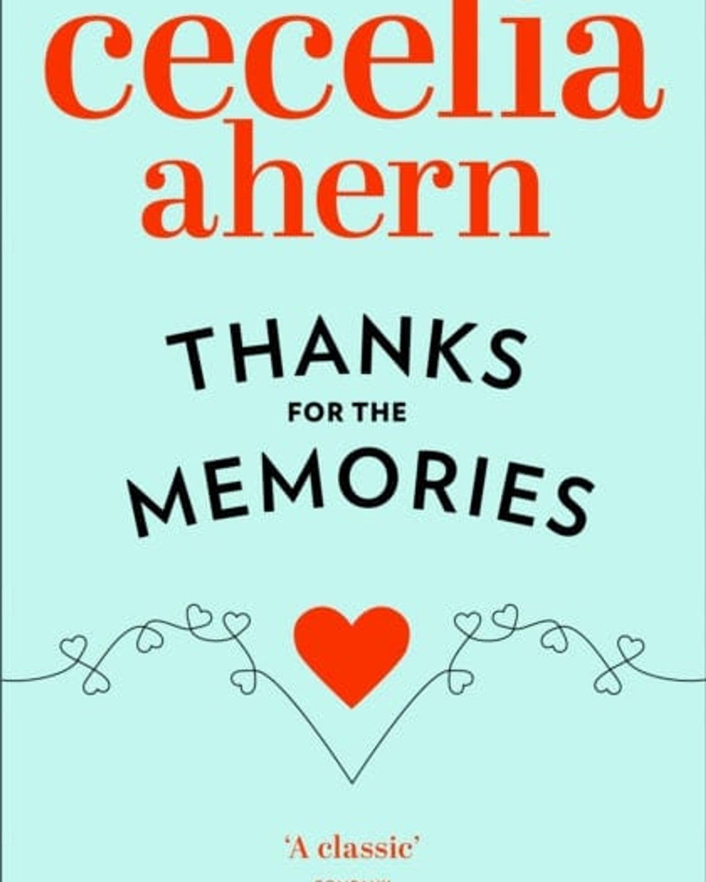 THANKS FOR THE MEMORIES
