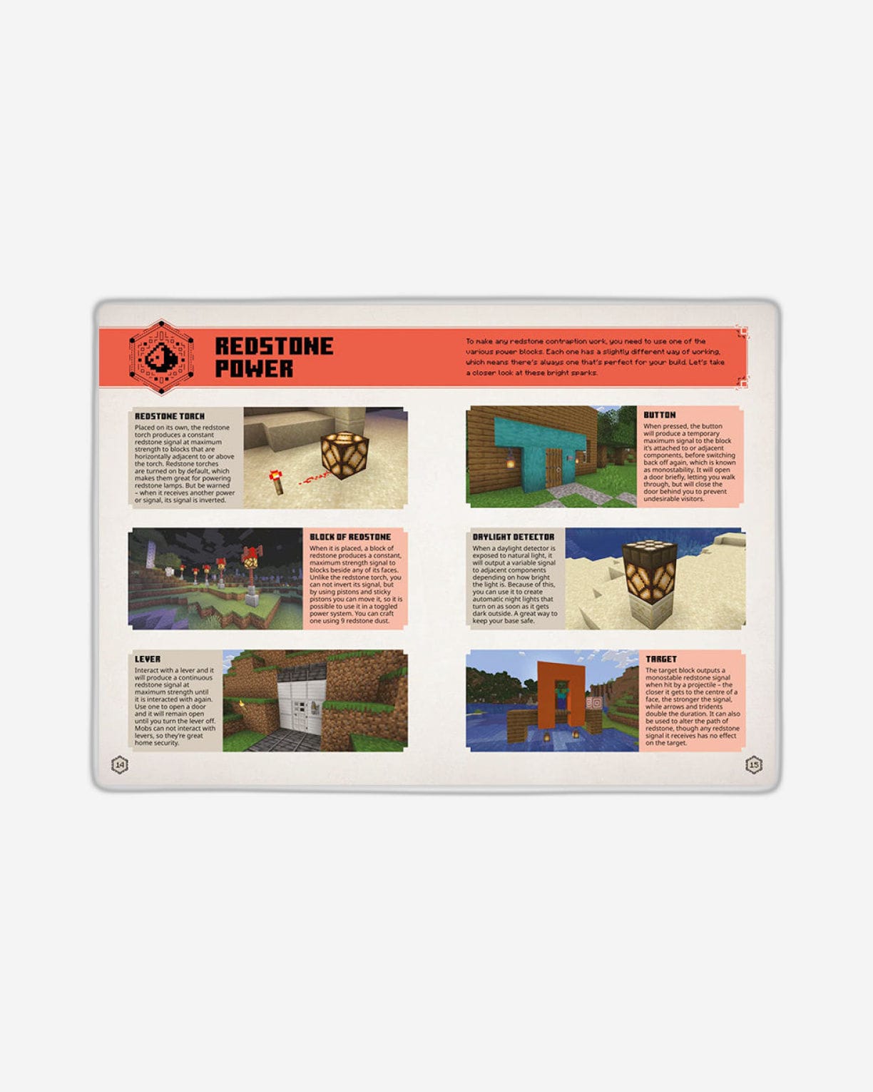 All New Official Minecraft Redstone Handbook