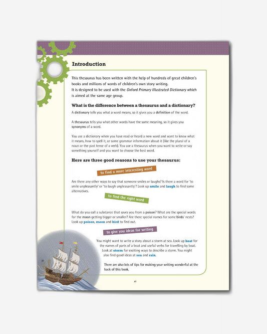 Oxford Primary Illustrated Thesaurus