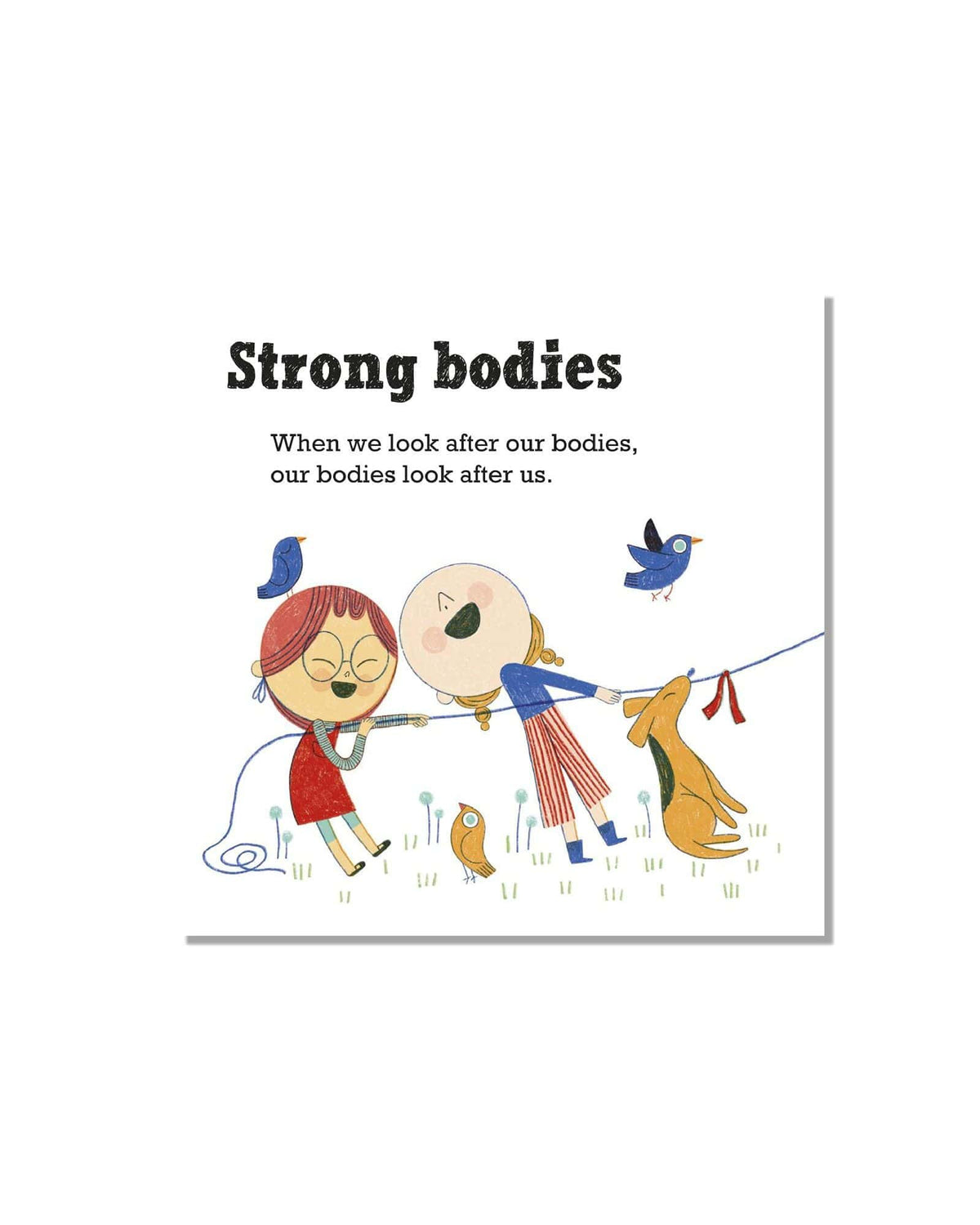 Big Words for Little People: Being Healthy