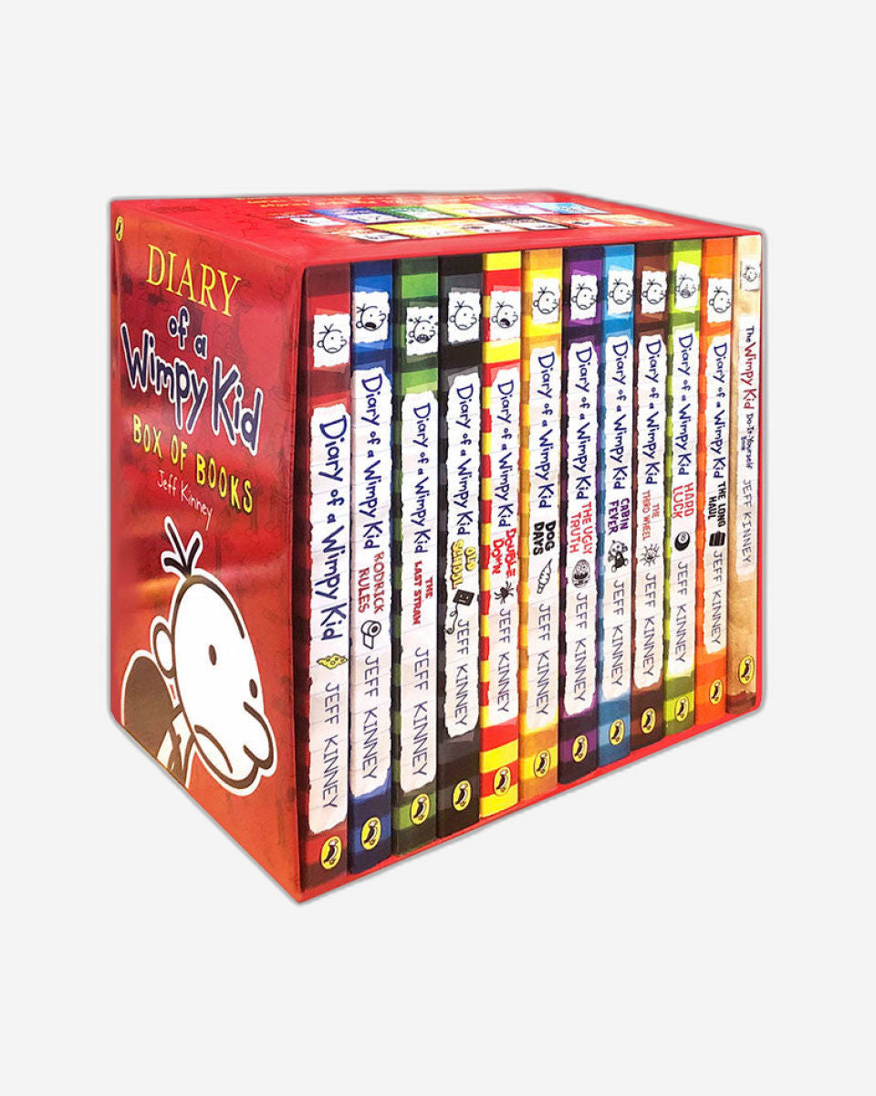 Diary of a Wimpy Kid 12 Books Collection Box Set