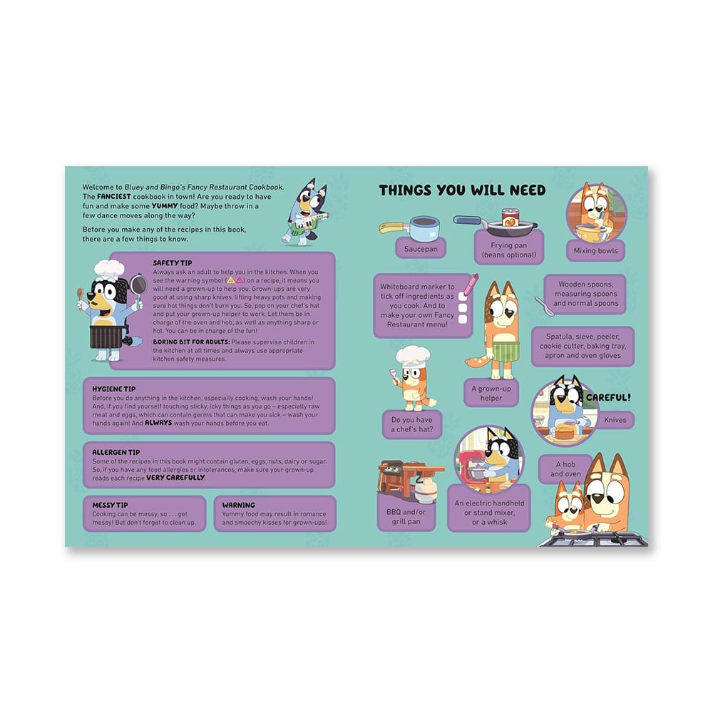Bluey: Bluey and Bingo’s Fancy Restaurant Cookbook