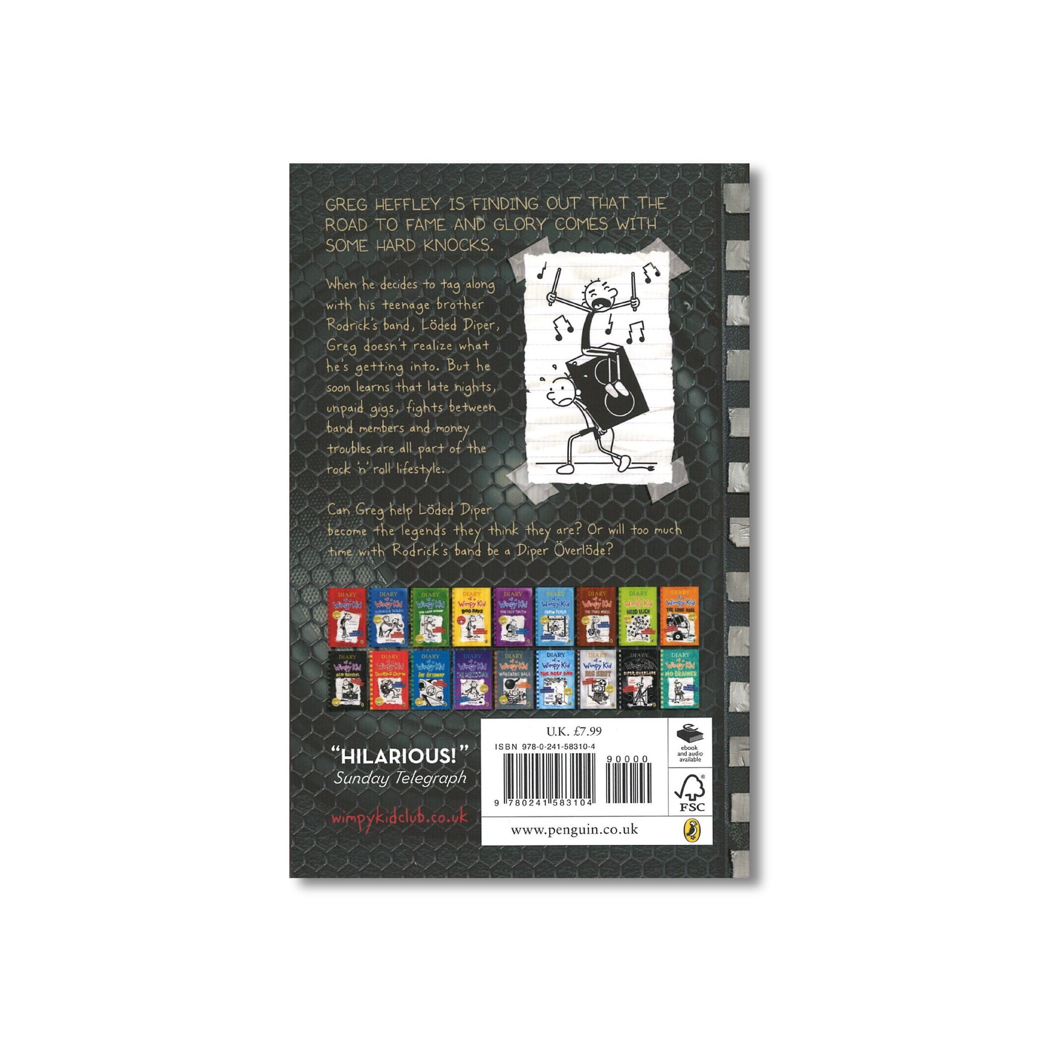 Diary of a Wimpy Kid: Diper Overlode (Book 17)