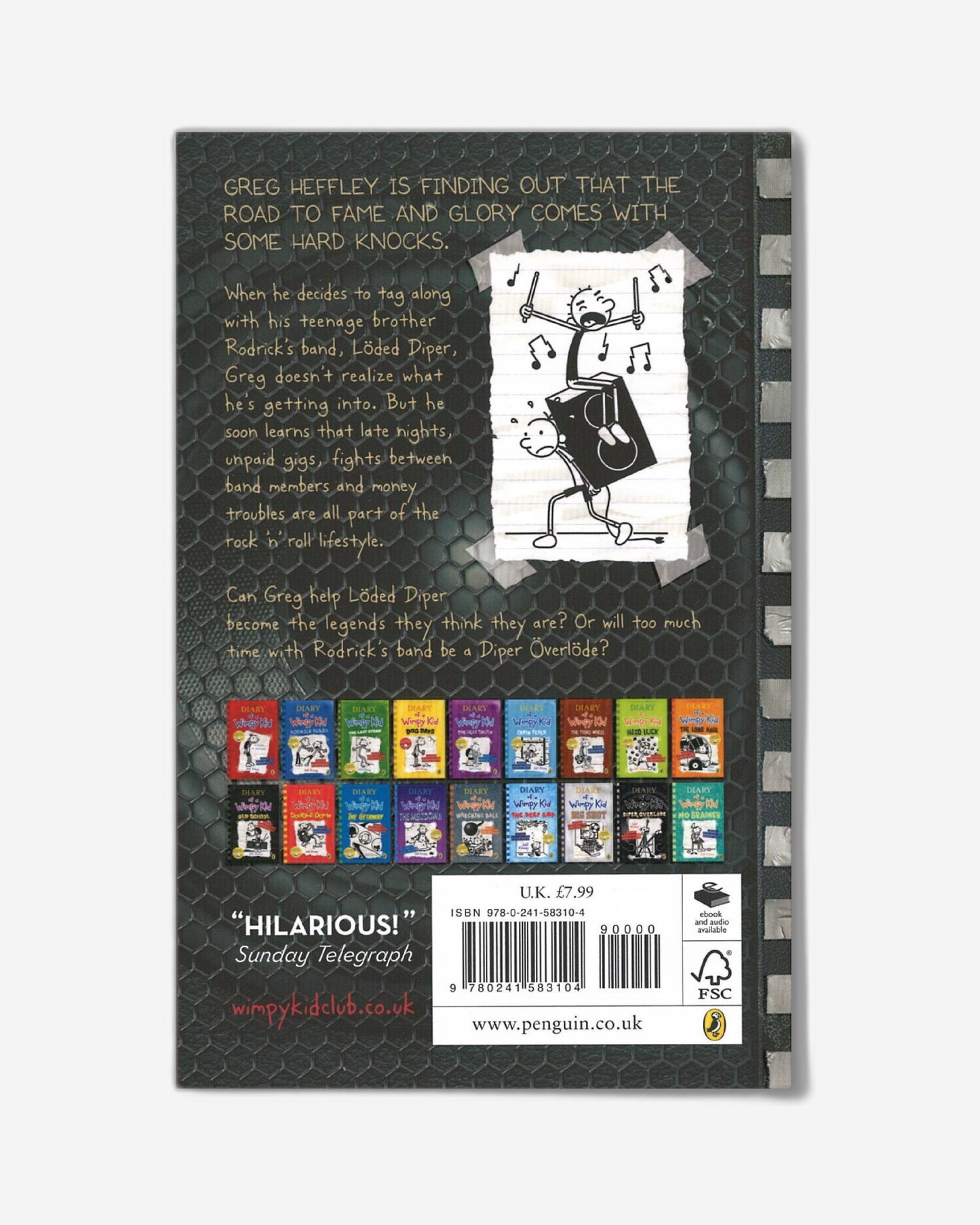 Diary of a Wimpy Kid: Diper Overlode (Book 17)