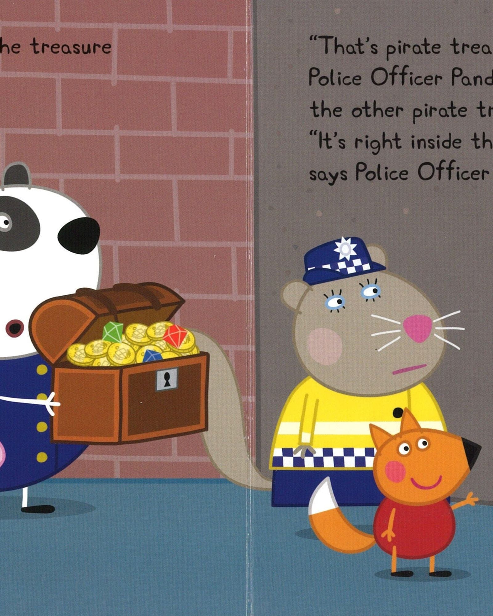 Peppa Pig: Peppa's Buried Treasure: A lift-the-flap book