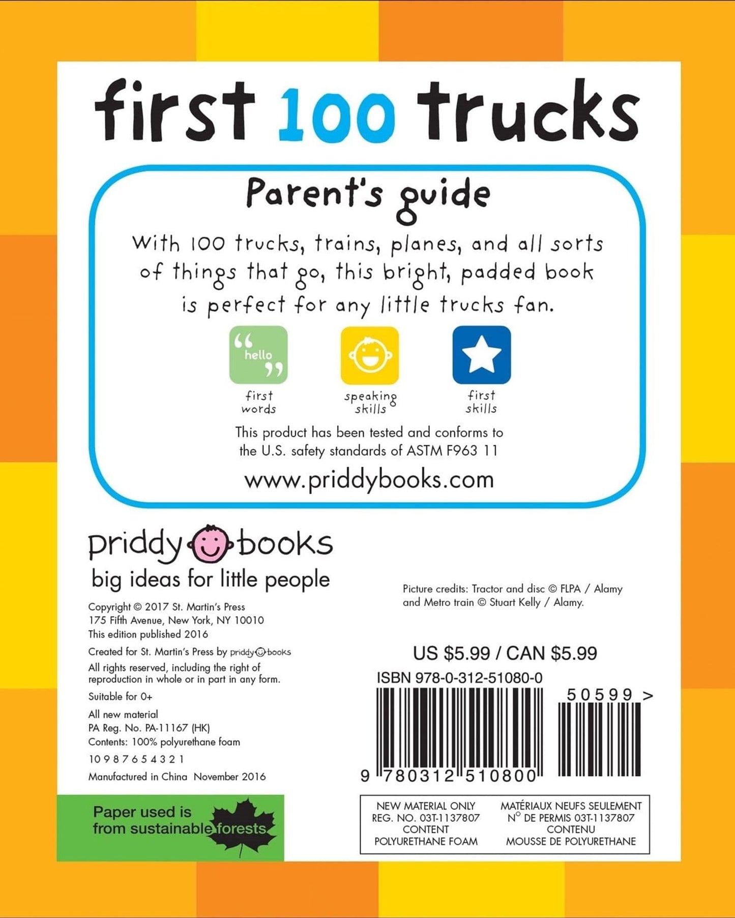 First 100 Trucks : And Things That Go