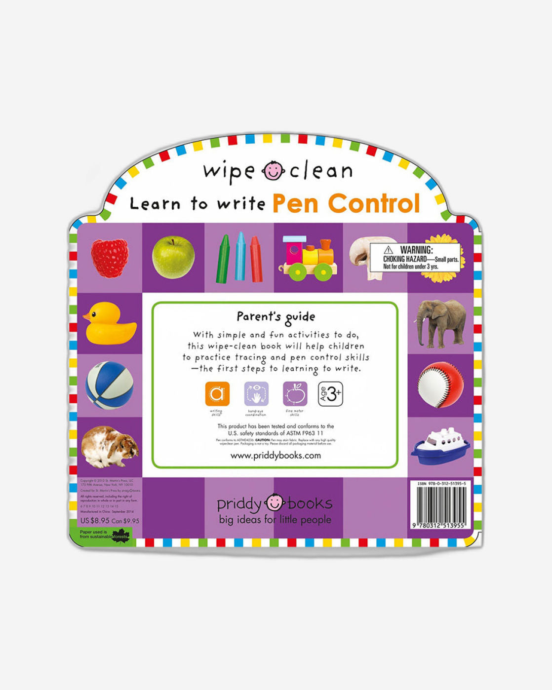 Wipe Clean: Learn to Write: Pen Control