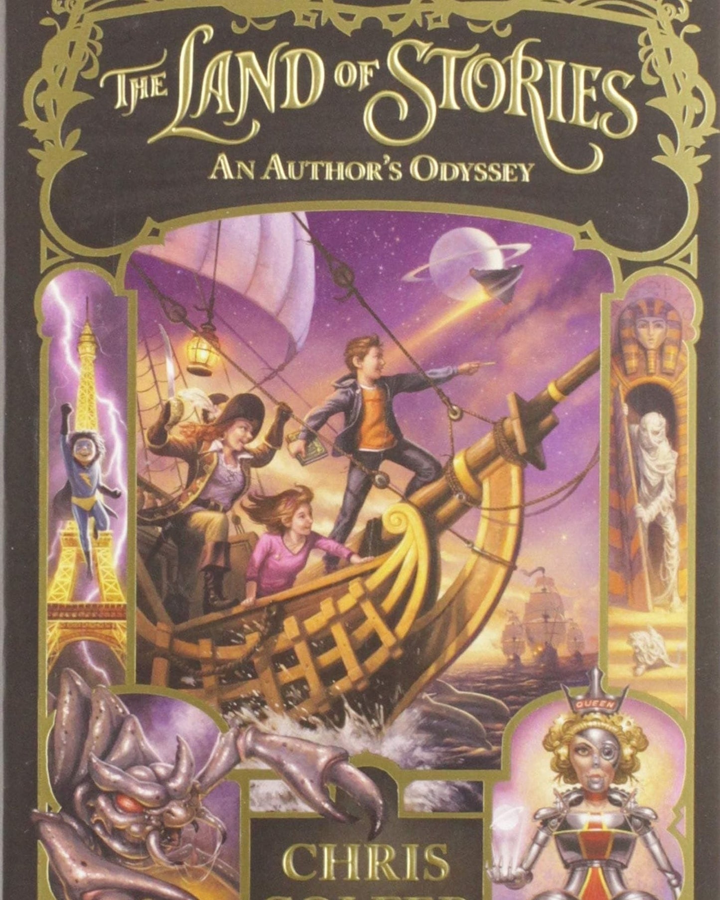 THE LAND OF STORIES:AN AUTHOR'S ODYSSEY: 5 - CHRIS COLFER