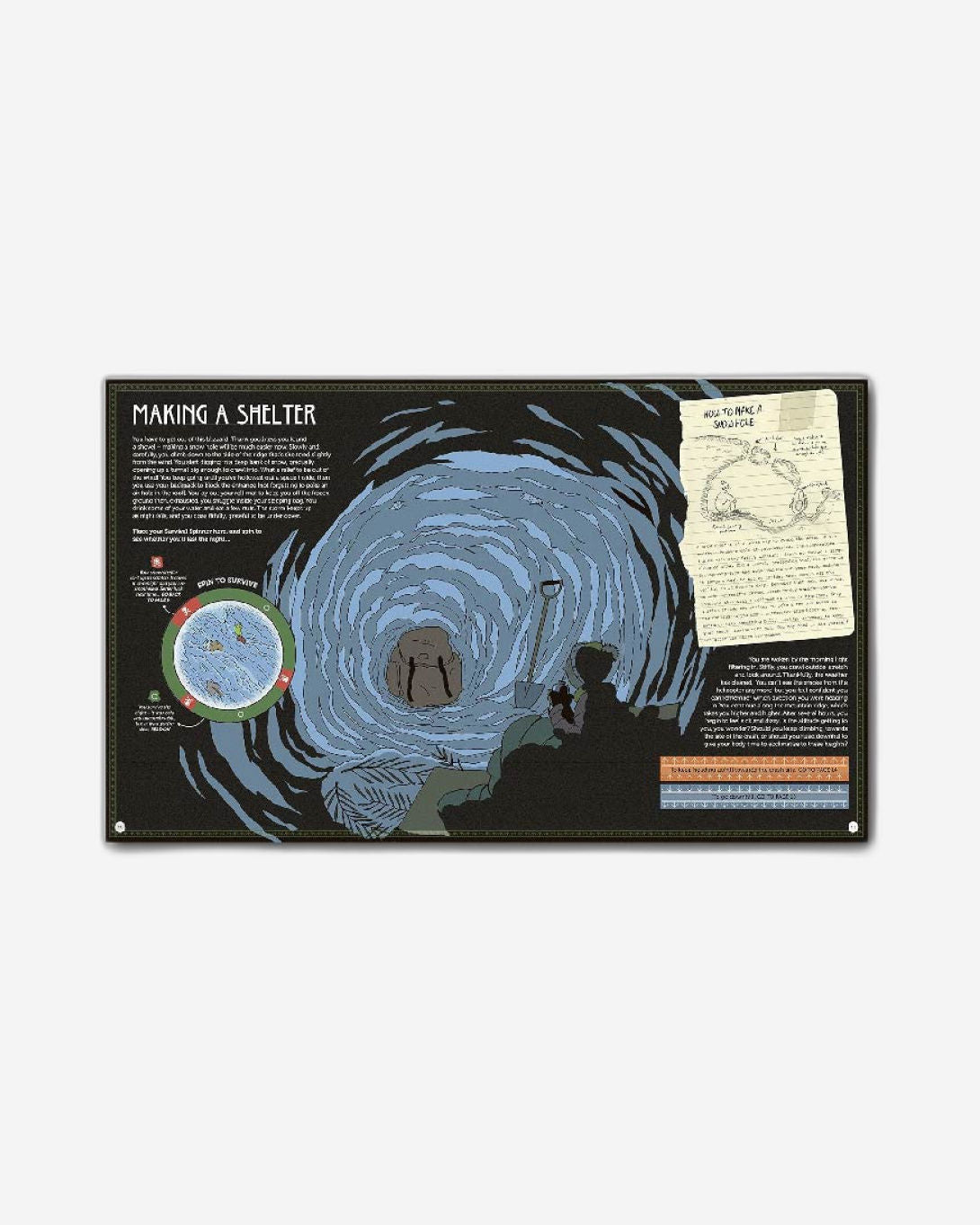 Spin to Survive: Frozen Mountain : Decide your destiny with a pop-out fortune spinner