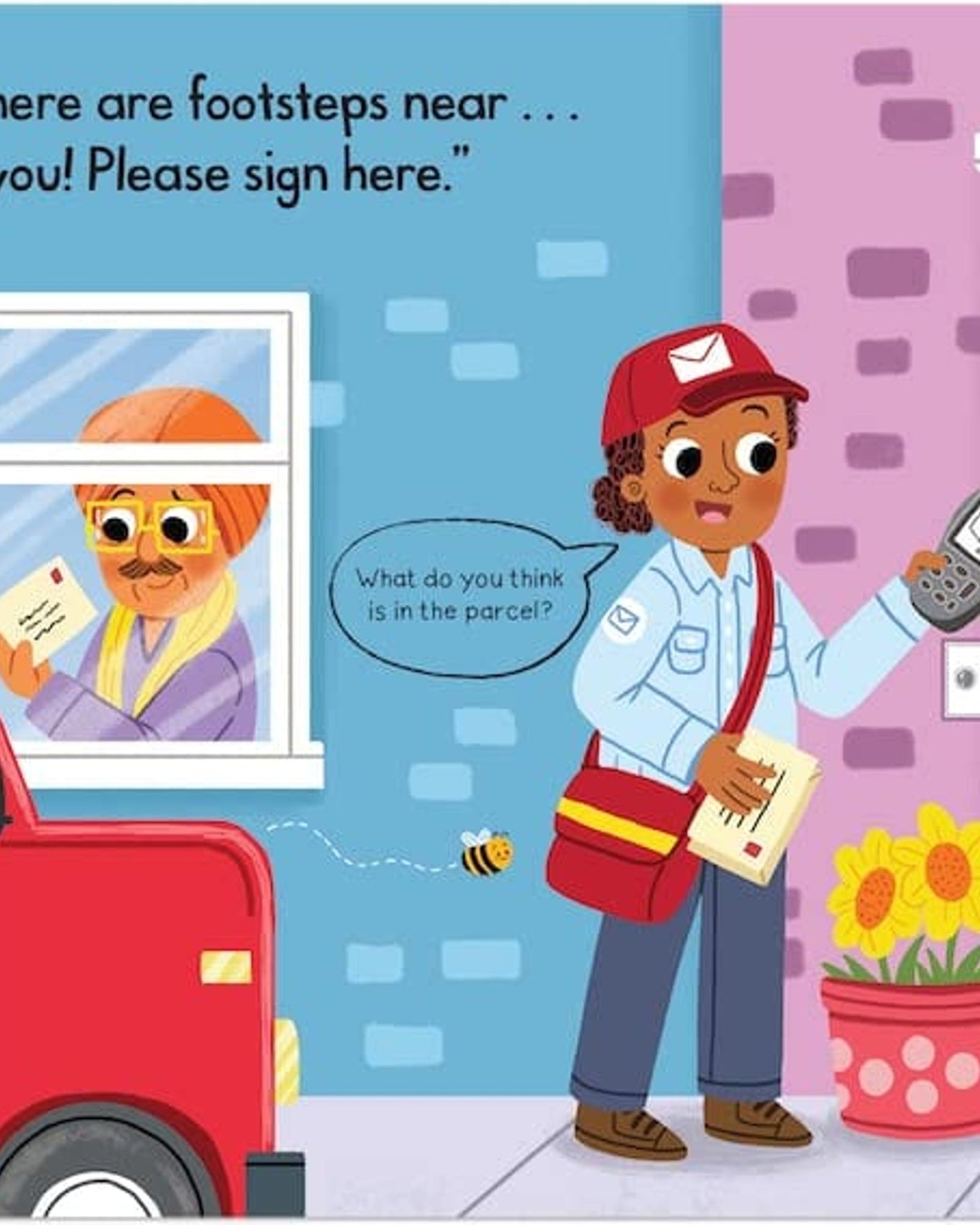 Busy Post Van : A Push, Pull and Slide Book