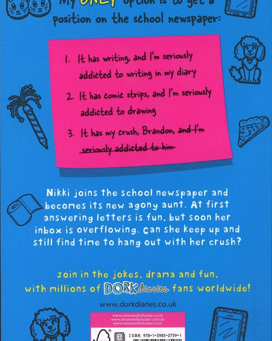 Dork Diaries: Dear Dork : 5