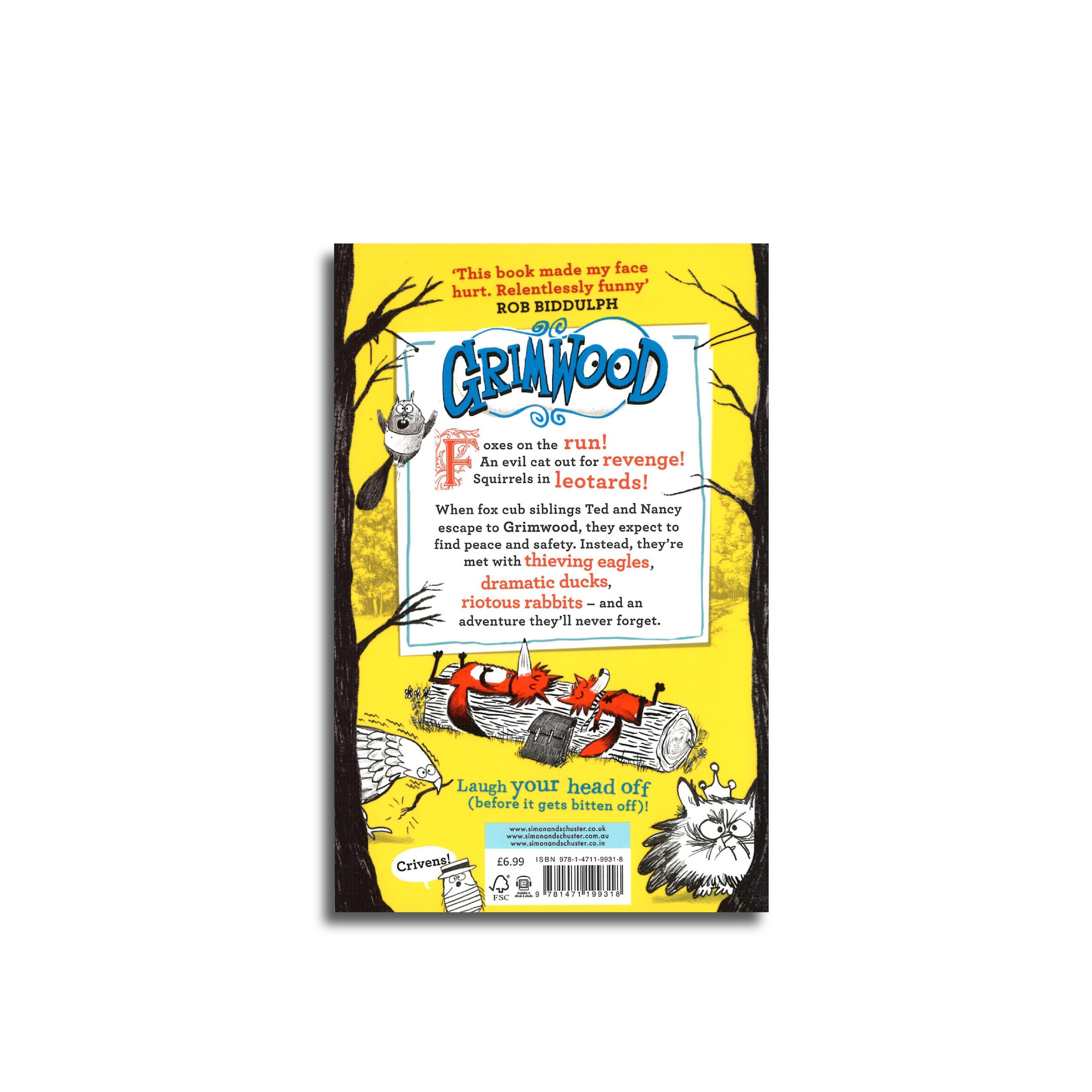 Grimwood : Laugh your head off with the funniest new series of the year