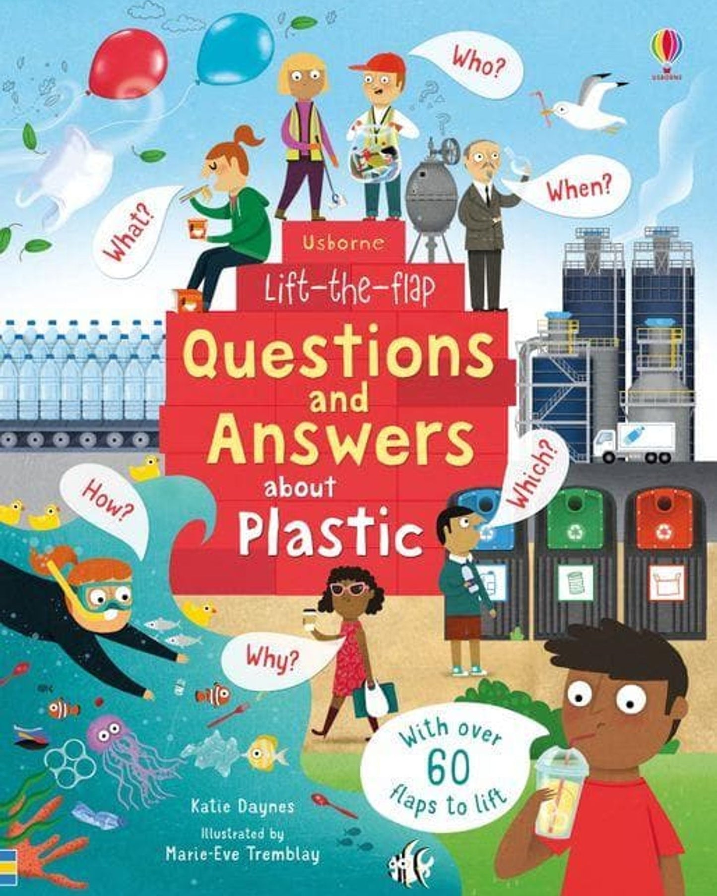 Lift-The-Flap Questions And Answers About Plastic - Katie Daynes