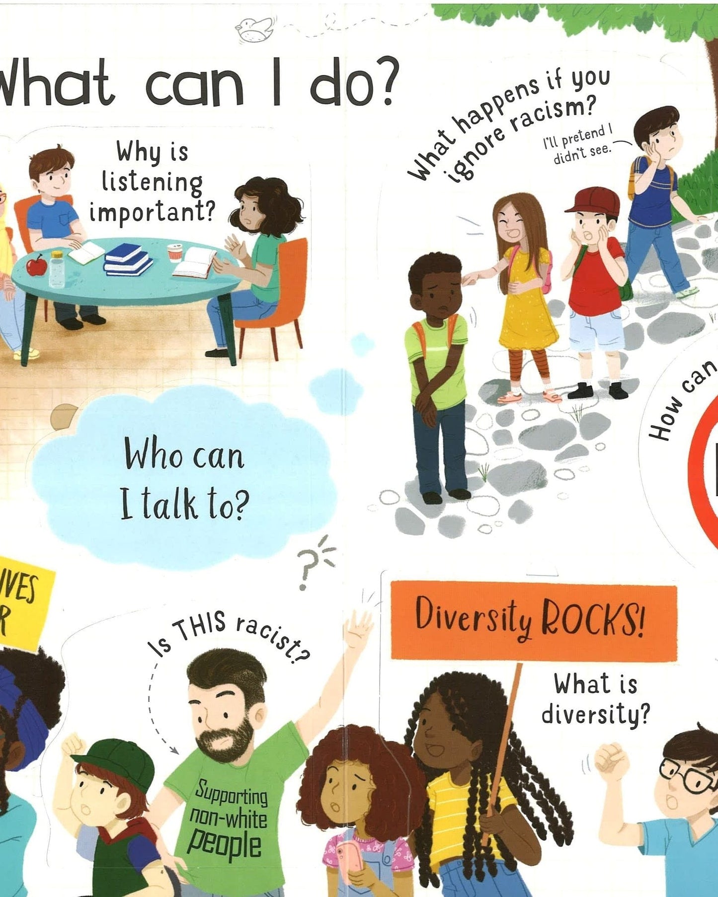 Lift-The-Flap Questions And Answers About Racism