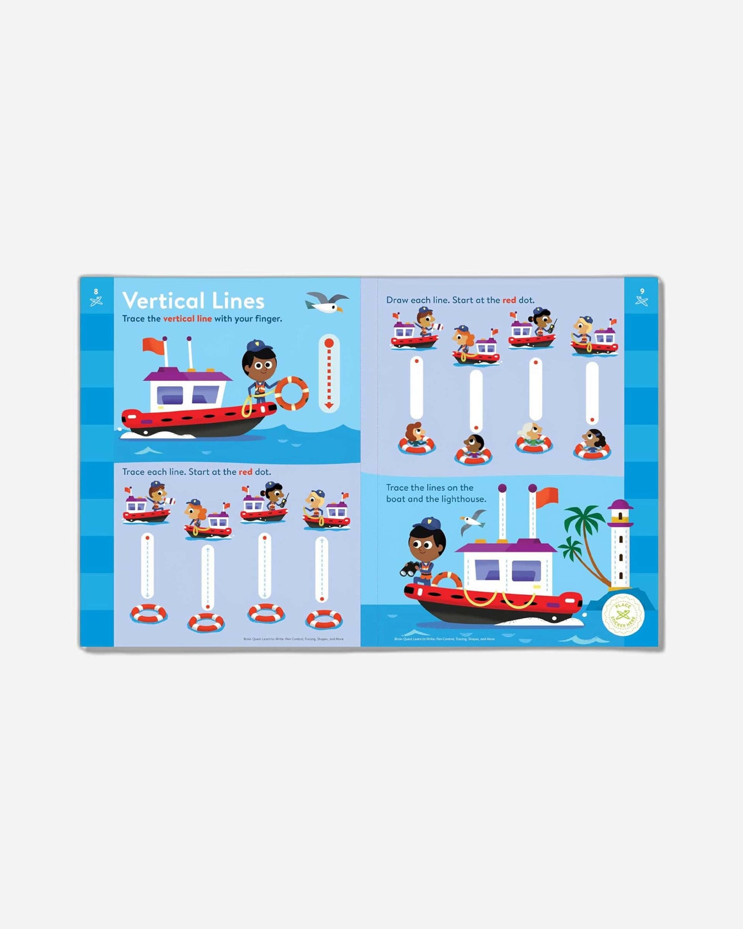 Brain Quest Learn to Write: Pen Control, Tracing, Shapes, and More